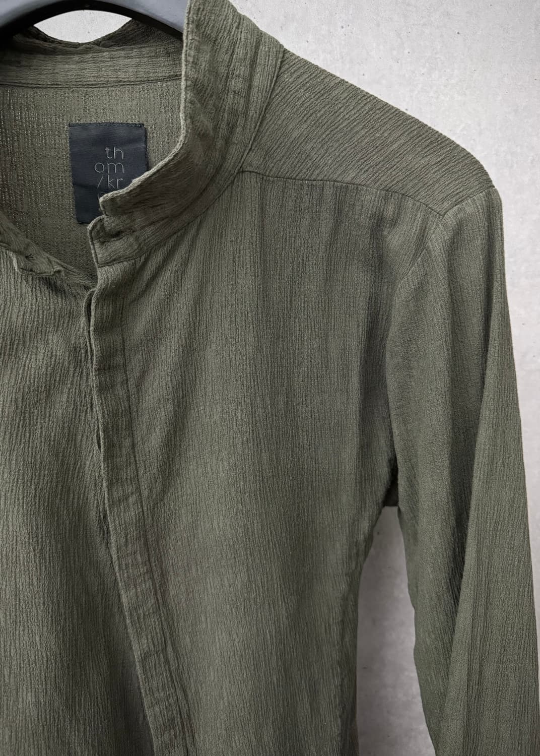 thom/krom asymmetric shirt 상품이미지6