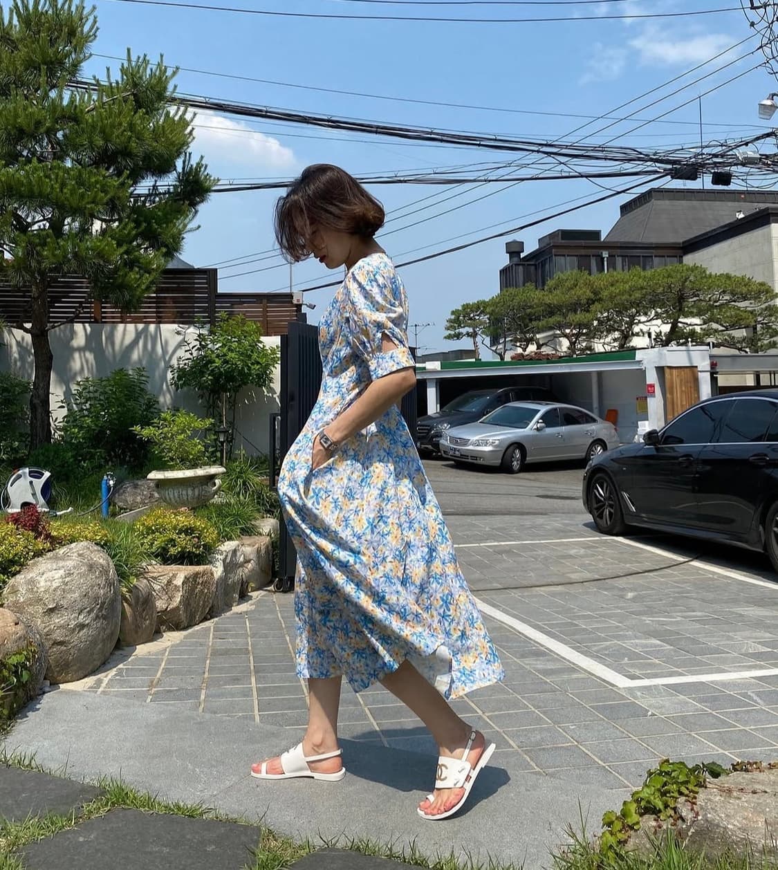 허앤쉬 플라워 드레스 상품이미지1