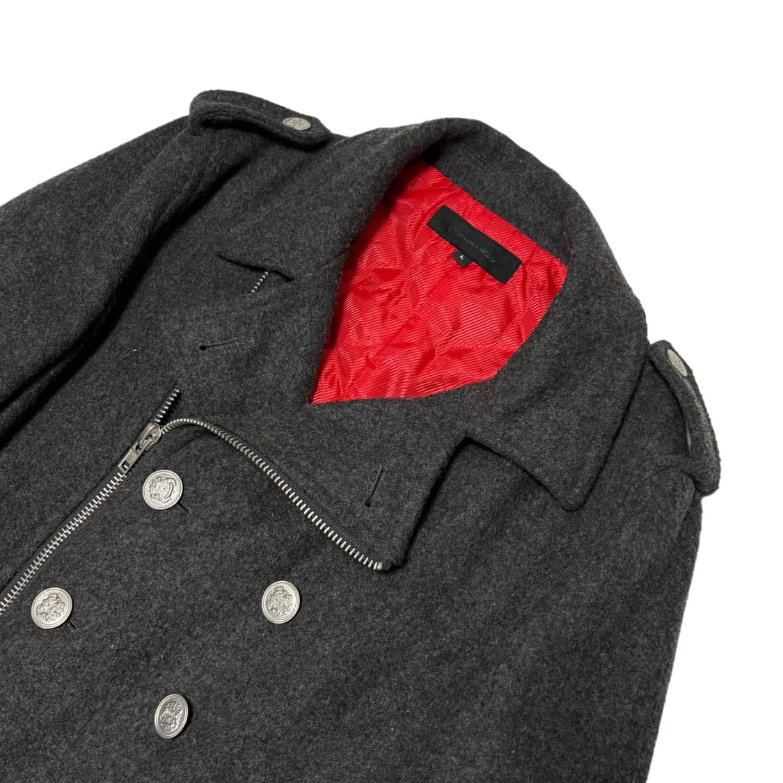 garcon wave wool pea coat 상품이미지3