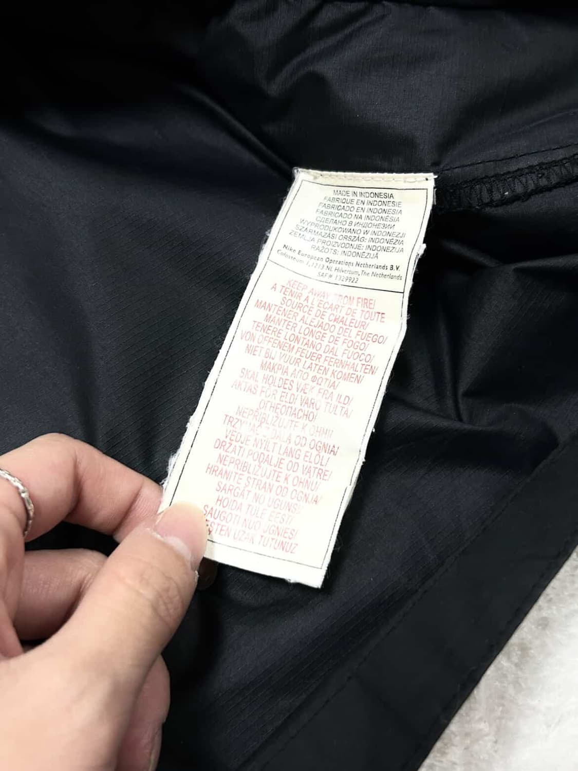 나이키 맨유 블랙 투웨이 바람막이 상품이미지8