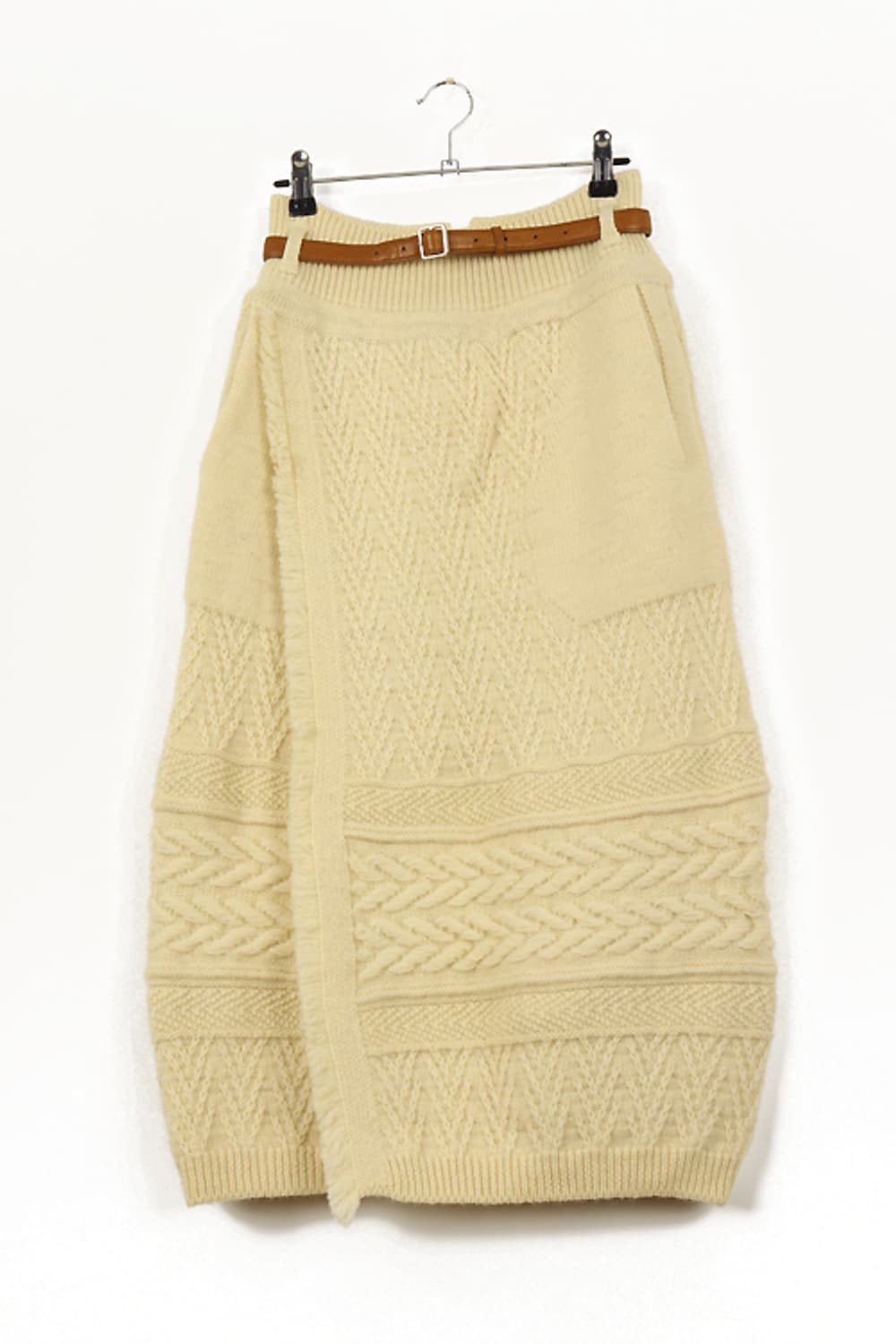 ILIANN LOEB KNIT SKIRT 브리티시울니트스커트 상품이미지1