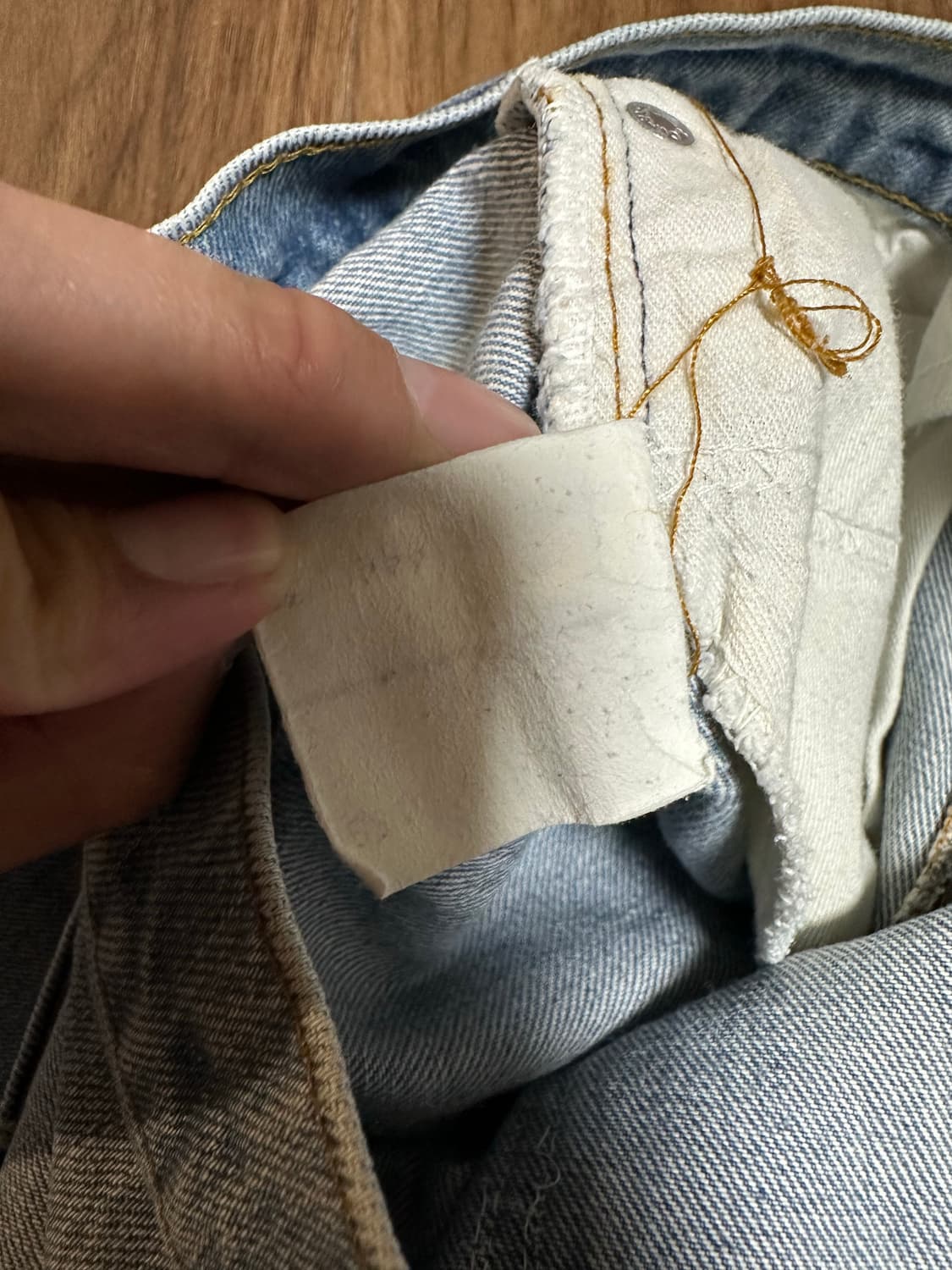 80s 빈티지 리바이스 517 부츠컷 데님 팬츠 상품이미지6