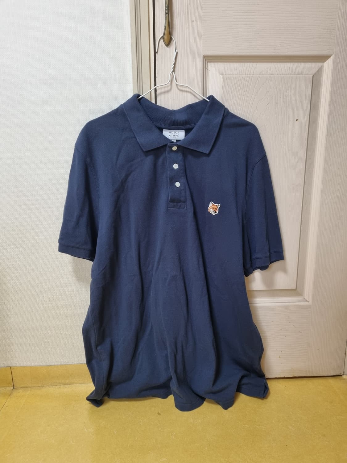 메종키츠네 폴로티 네이비 XXL 상품이미지1