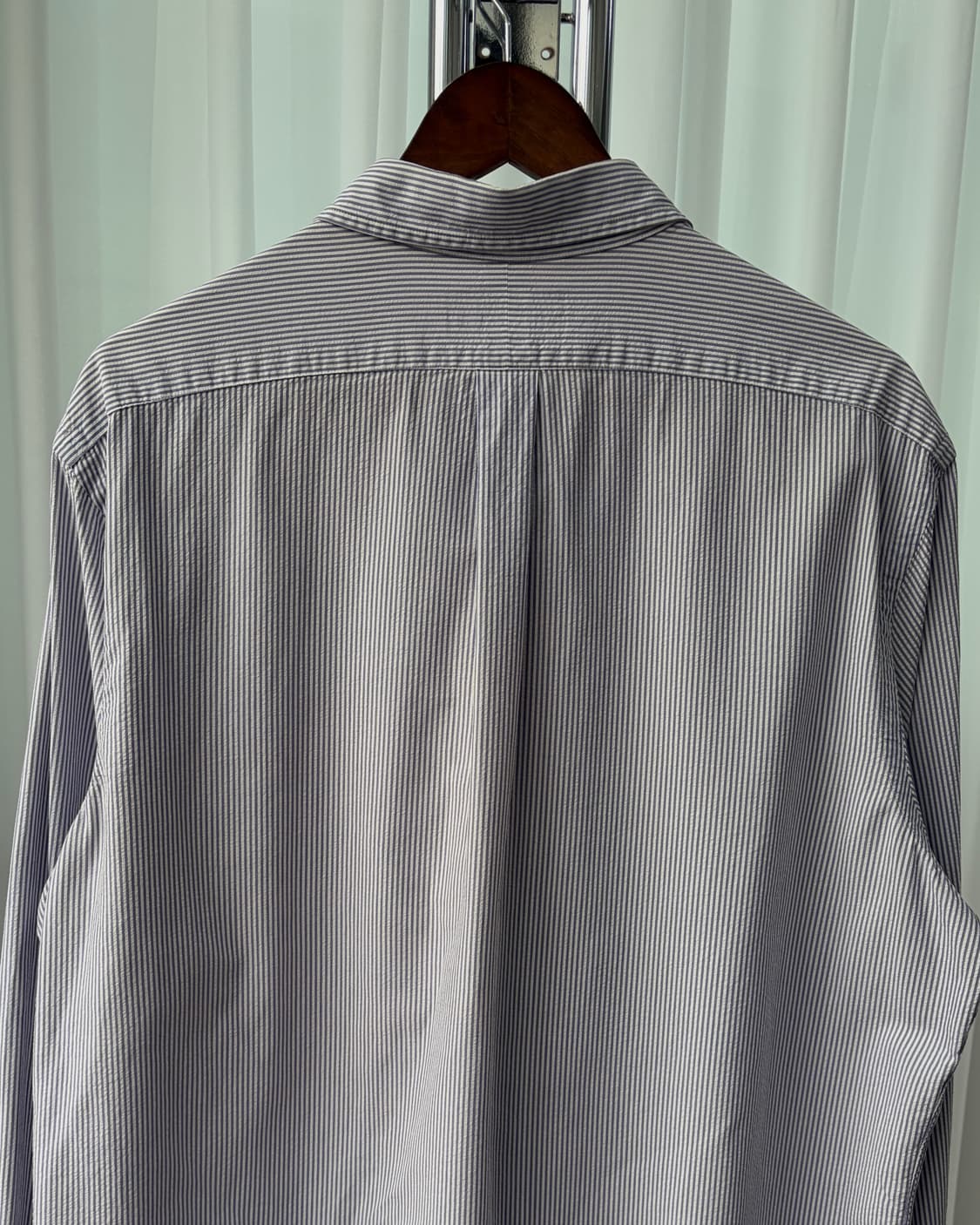 [XL]폴로 랄프로렌 시어서커 스트라이프 클래식핏 셔츠 상품이미지6