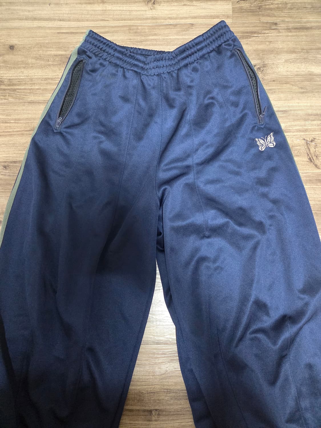 S 니들스 x 프릭스 스토어 H.D. 트랙 팬츠 폴리 스무스 네이비 상품이미지2