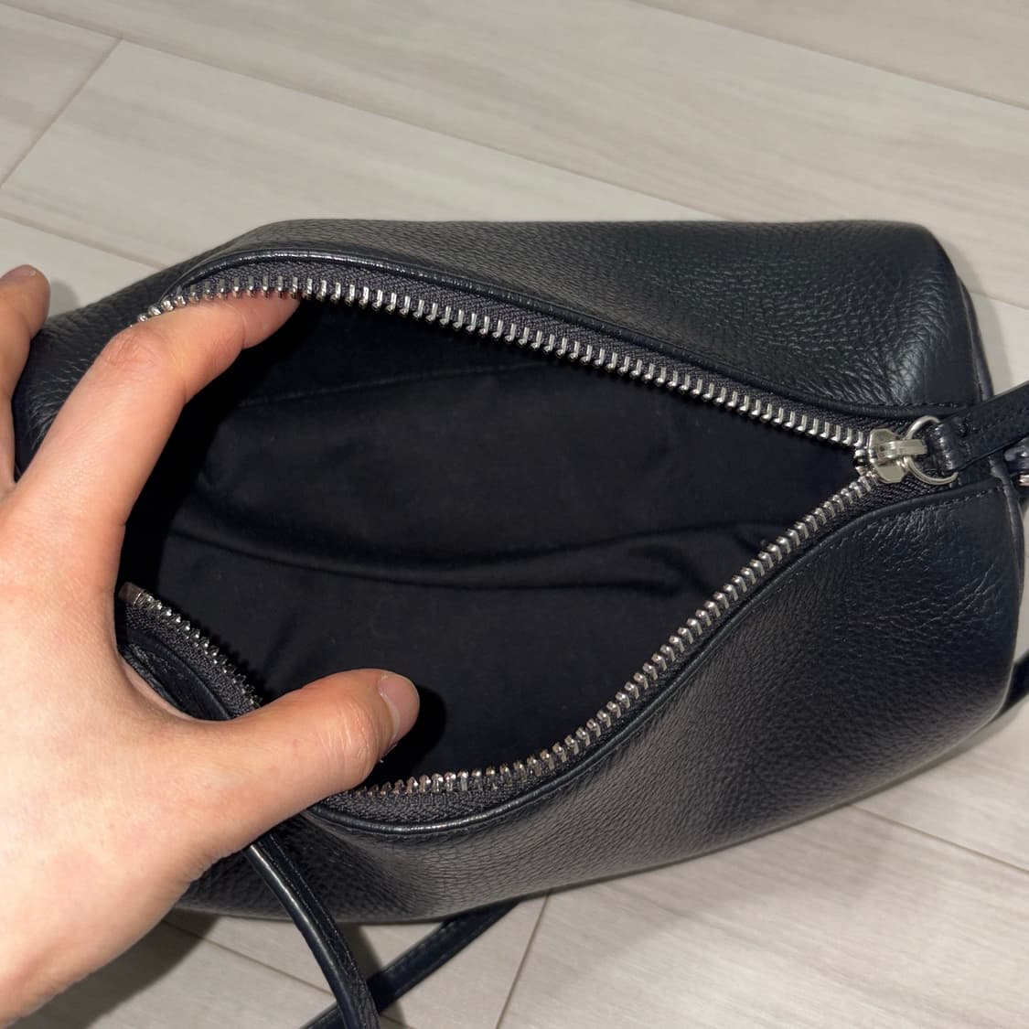 리본빛 엘리백 블랙 상품이미지4