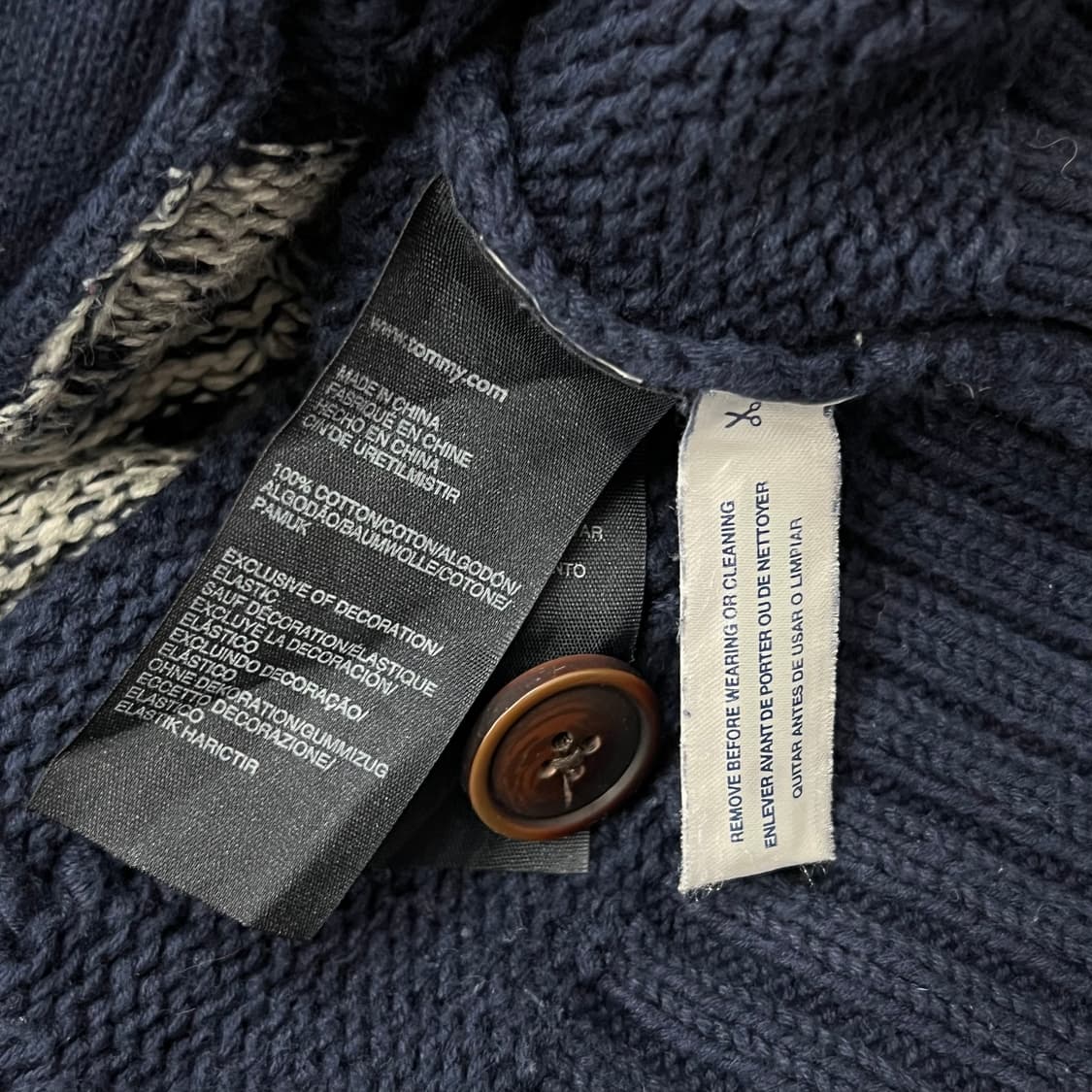 [100-105] 타미힐피거 숄가디건 상품이미지4