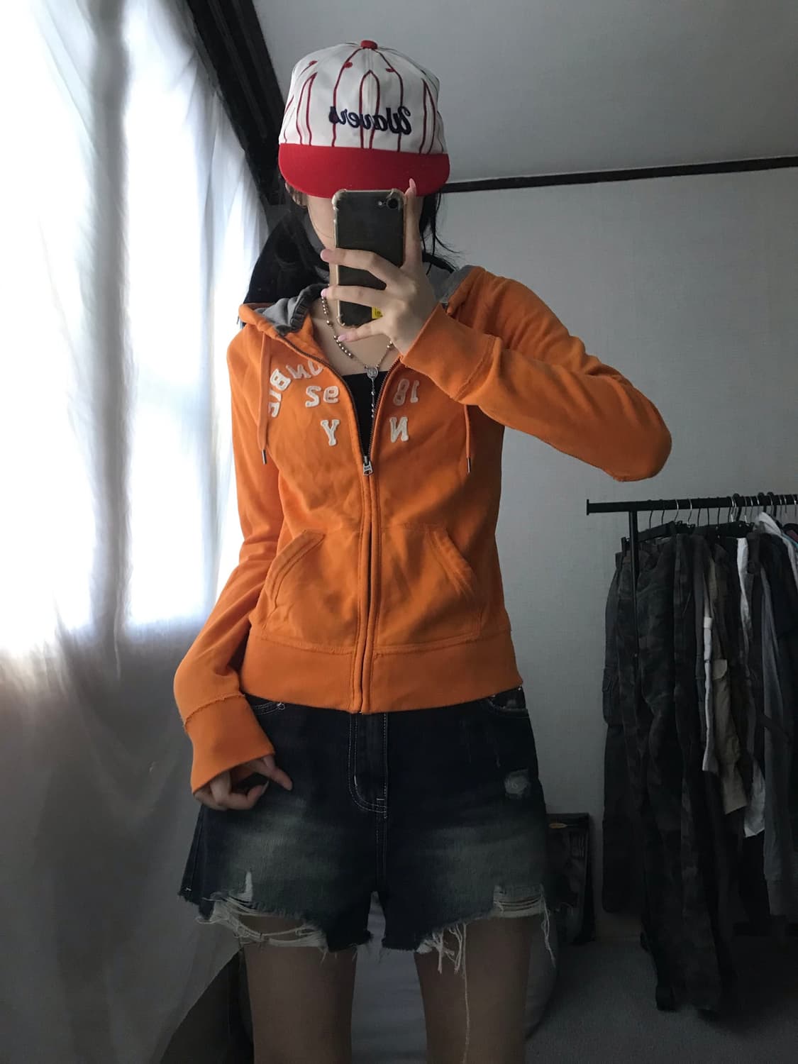 아베크롬비 오렌지 후드집업 상품이미지5