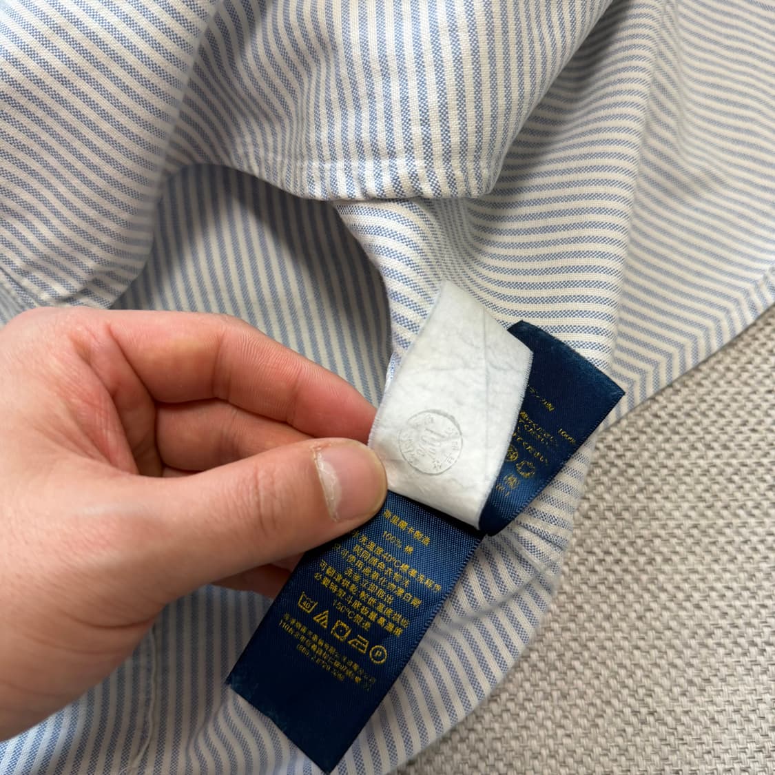 폴로 랄프로렌 스트라이프 셔츠 상품이미지4