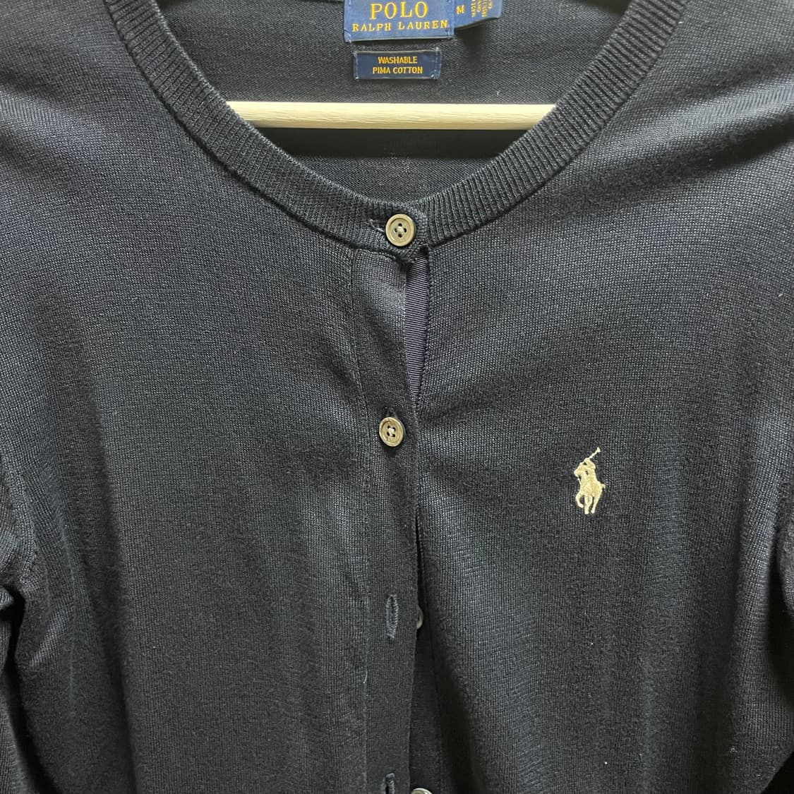 폴로 정품 여성용 가디건 네이비 (M) 상품이미지1