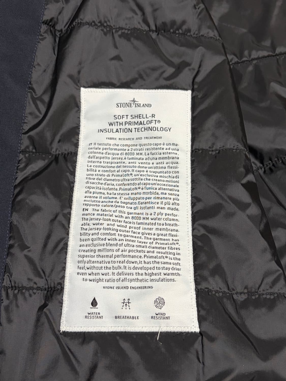 스톤아일랜드 소프트쉘 L사이즈 상품이미지2