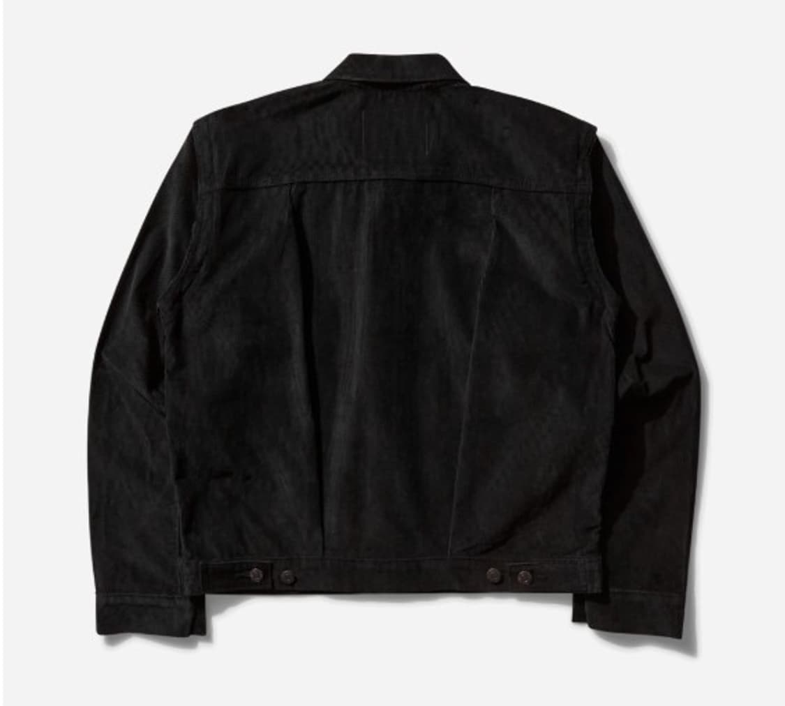 리바이스 x 언더커버 피나클 타입2 트러커 자켓 블랙 상품이미지2