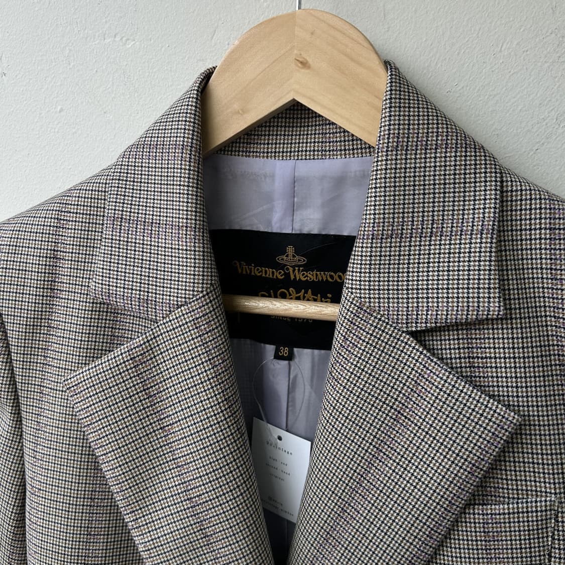 16314 - 비비안 웨스트우드 투피스 수트 울 셋업 (38) 상품이미지4