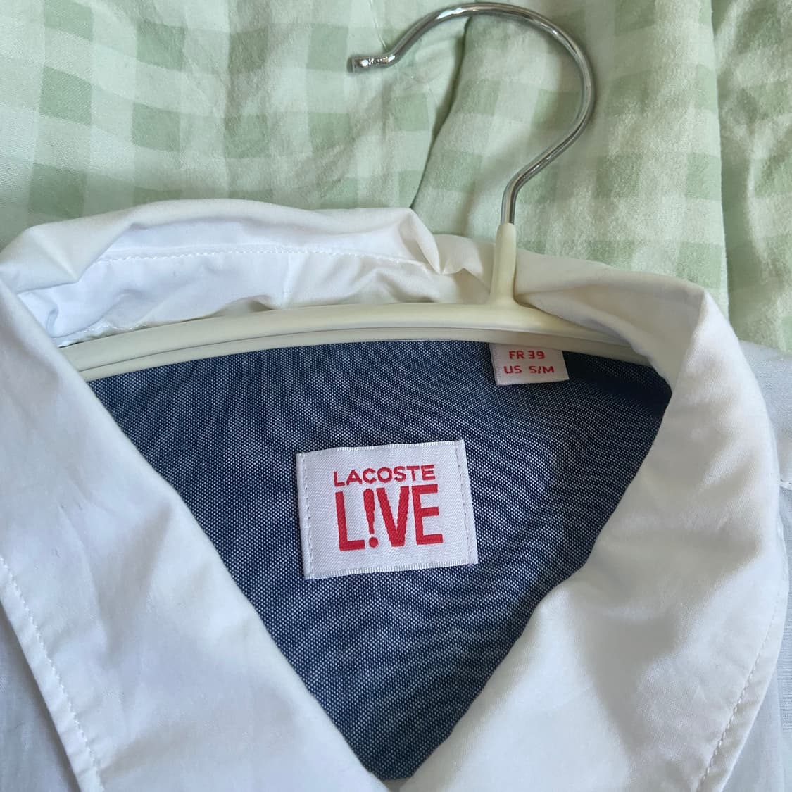 라코스테 화이트 셔츠 상품이미지3