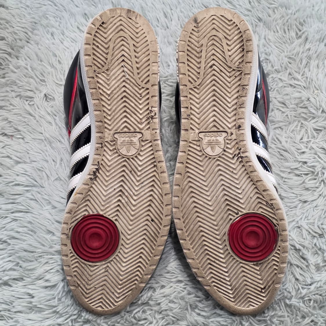 1a-28:아디다스 슬릭 시리즈 하이 블랙 레드 250mm 상품이미지9