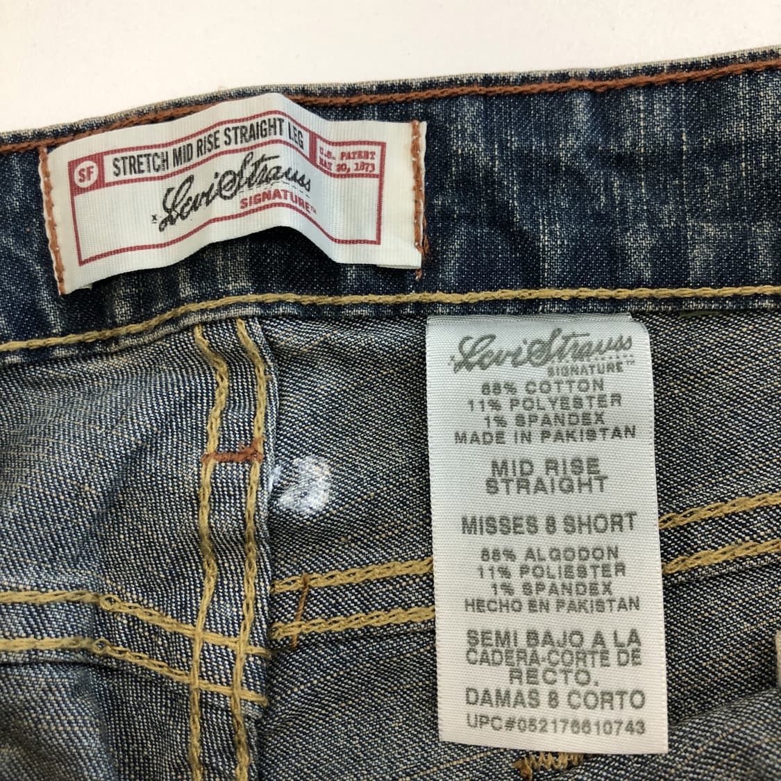 리바이스 (새상품) 시그니처 미드라이즈 데님진 29 인치 상품이미지5