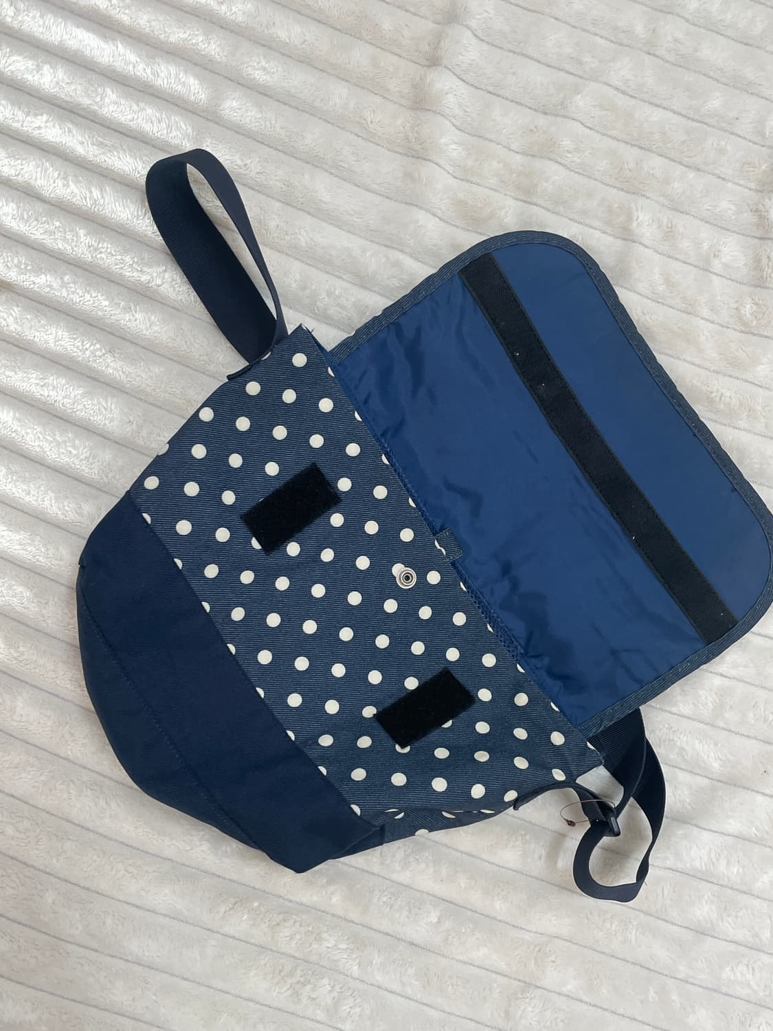 콜맨 데님도트 크로스백 상품이미지5