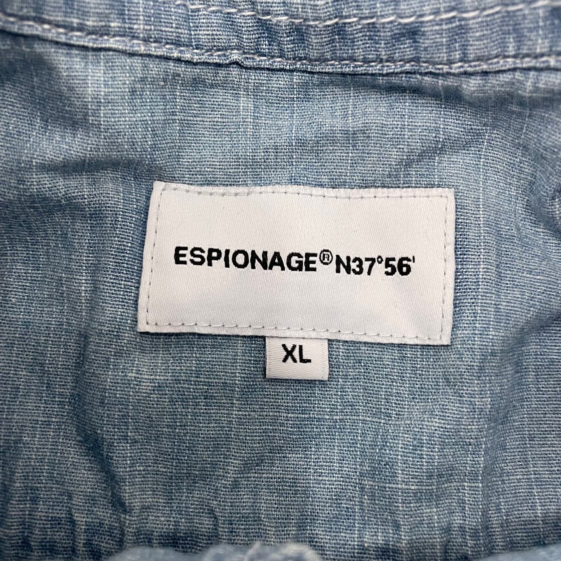 에스피오나지 샴브레이 워크 셔츠 상품이미지5