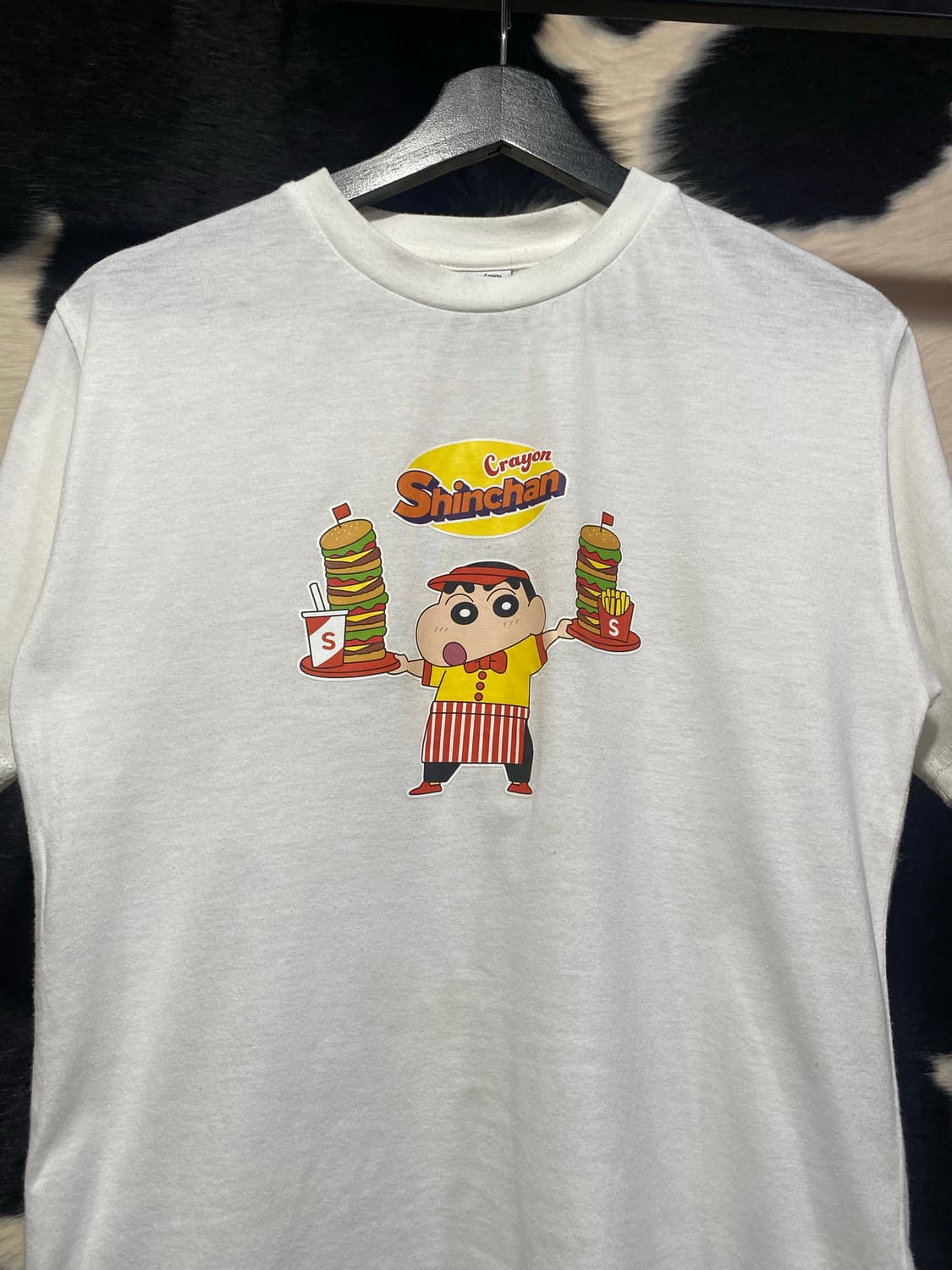 Crayon Shinchan 짱구 프린팅 반팔 티셔츠 상품이미지2