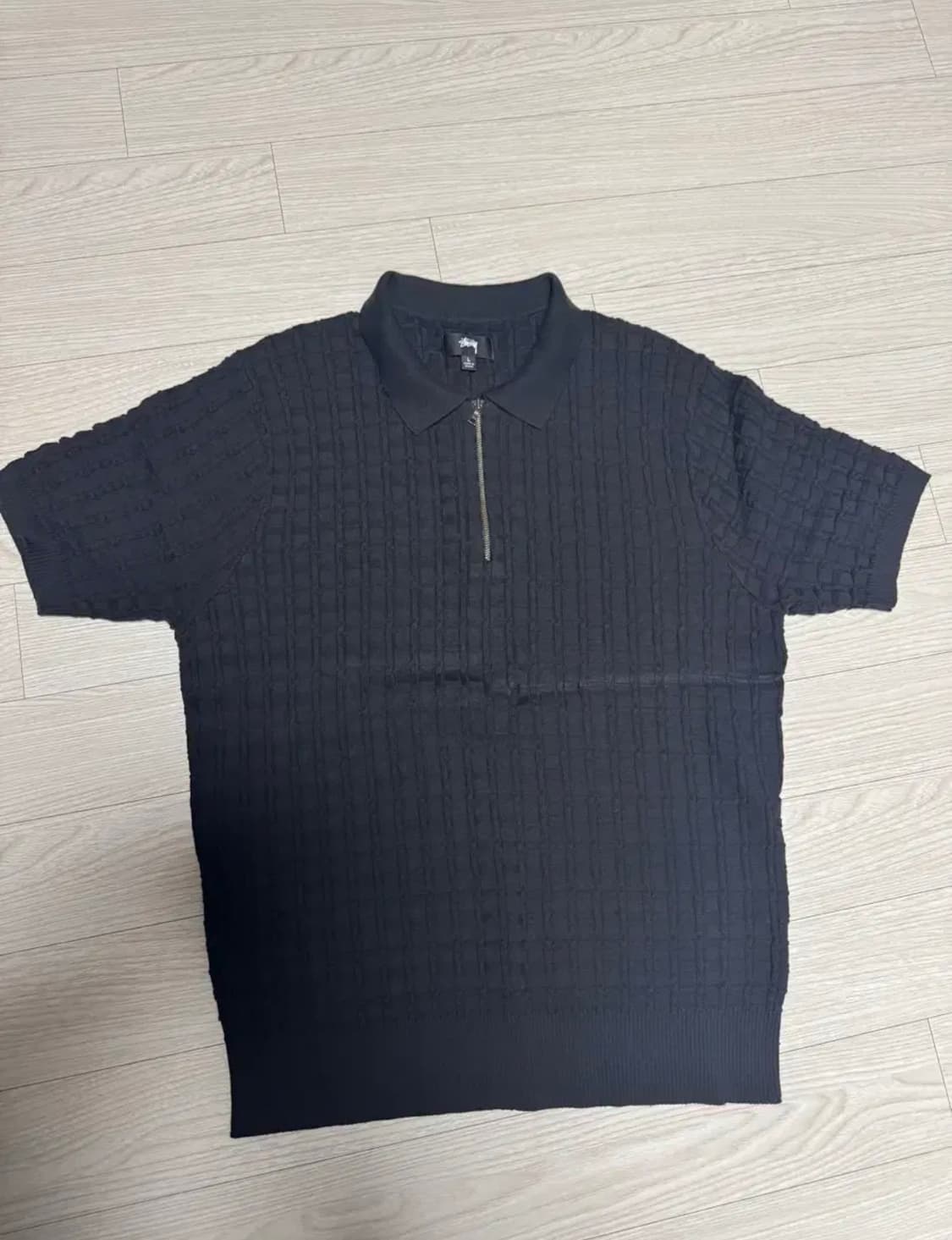 스투시 반팔집업니트 상품이미지2