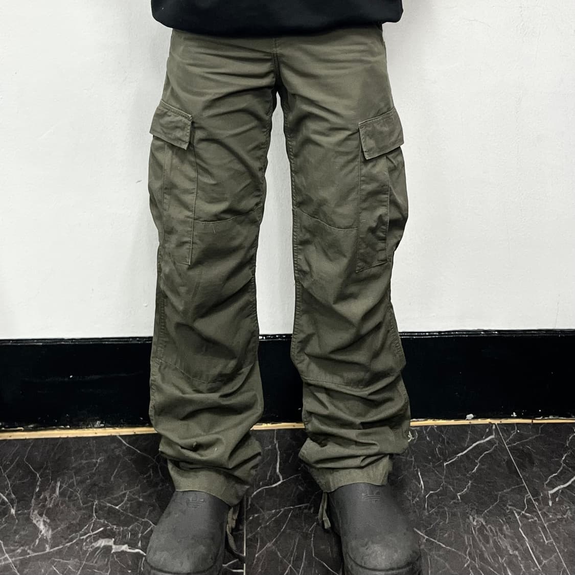 칼하트 에비에이션 카고팬츠 카키 상품이미지2