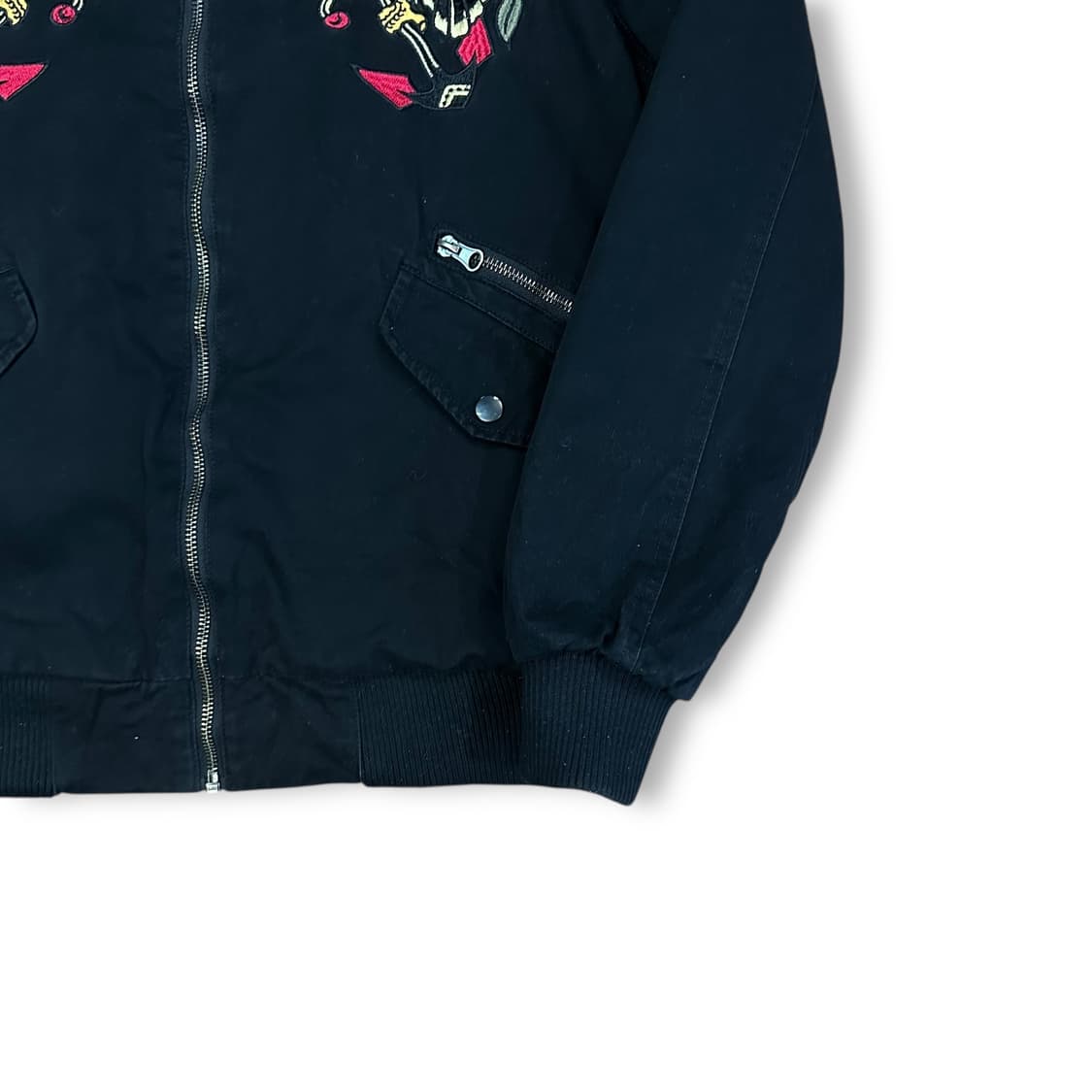 더매드니스 자수 블루종 자켓 상품이미지3