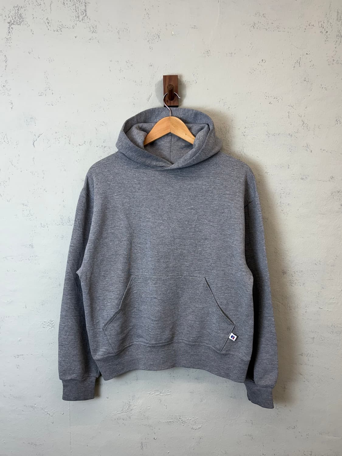 러셀 빈티지 USA 무지 후드티 그레이 상품이미지1