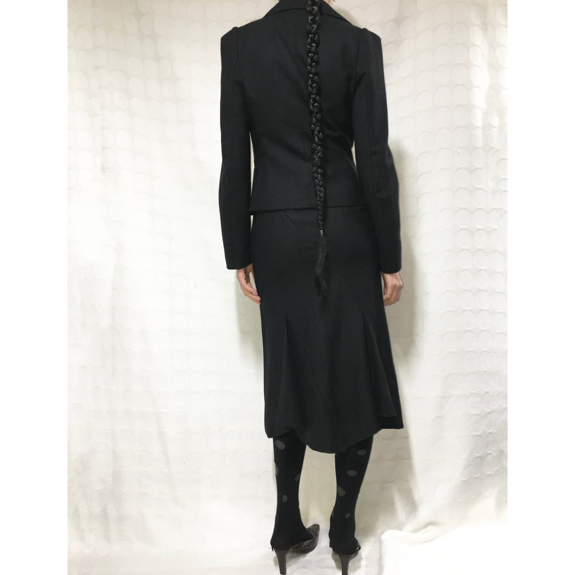 비비안 웨스트우드 울 블랙 셋업 상품이미지4