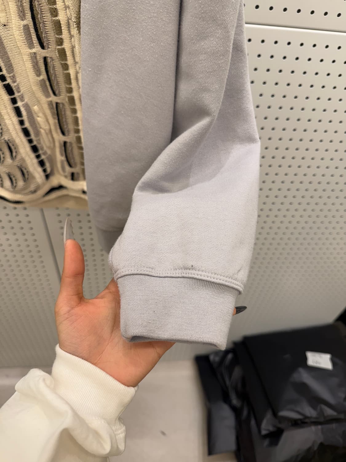 리복 케이블 믹스업 리메이크 스웻 셔츠 U874 상품이미지4