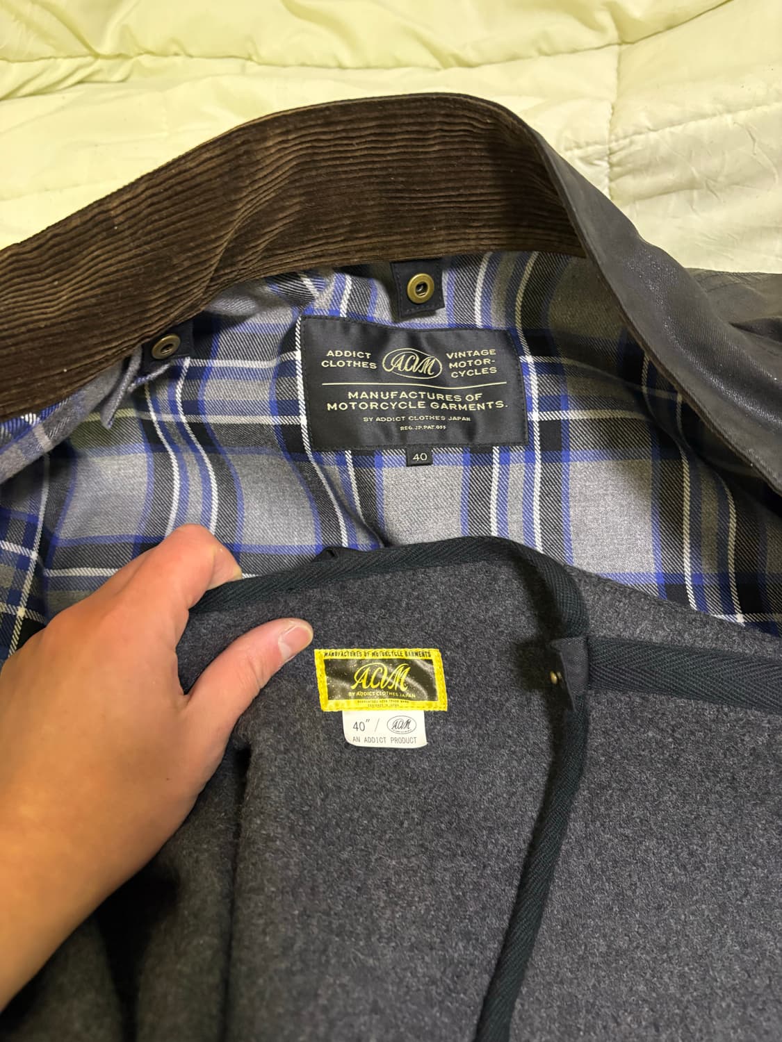 어딕트클로즈 bmc자켓 팝니다! 상품이미지2