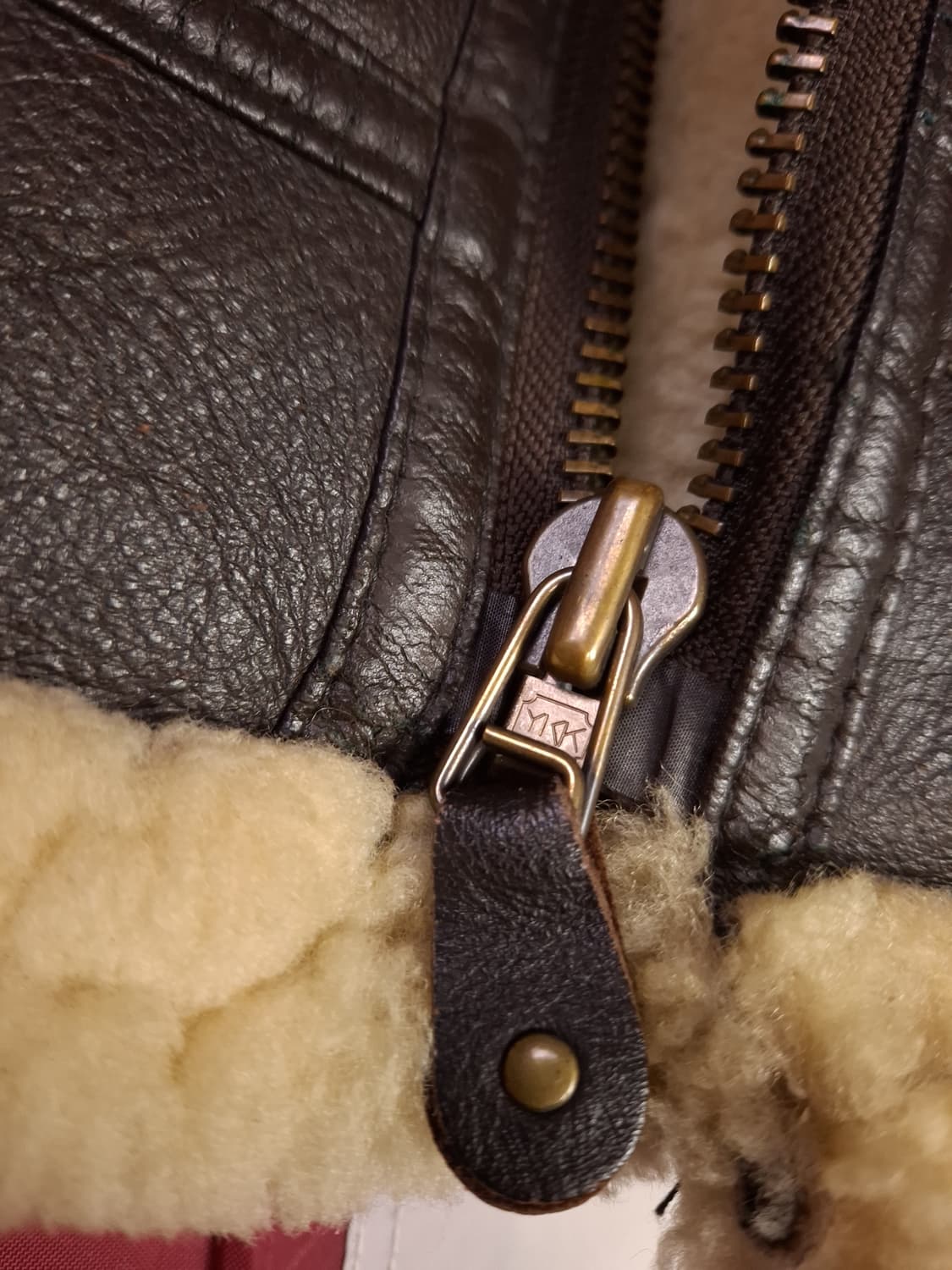 미공군 B-3 TYPE 리얼레더 항공 폭격기 무스탕  상품이미지7