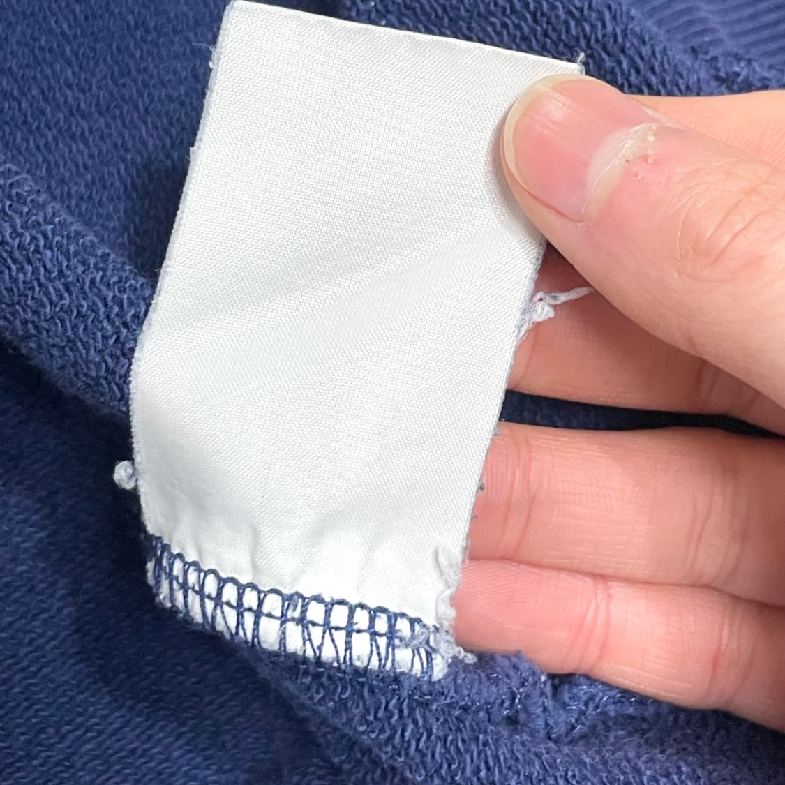 탐스 카르페디엠 프린팅 네이비 맨투맨 티셔츠 남성L 상품이미지7