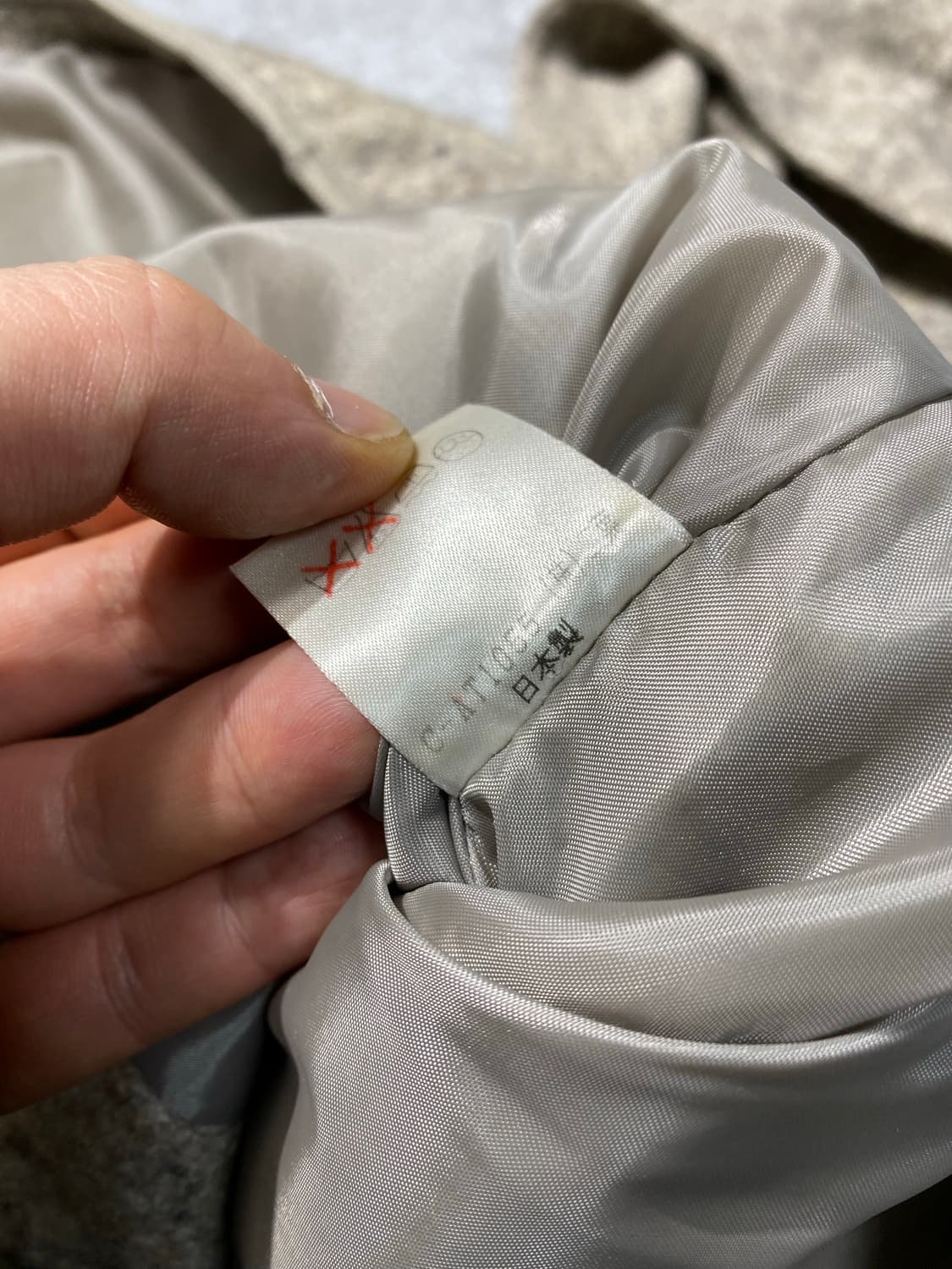 [M] PO•ROOK 재팬메이드 더플 후드 니트 코트 상품이미지7