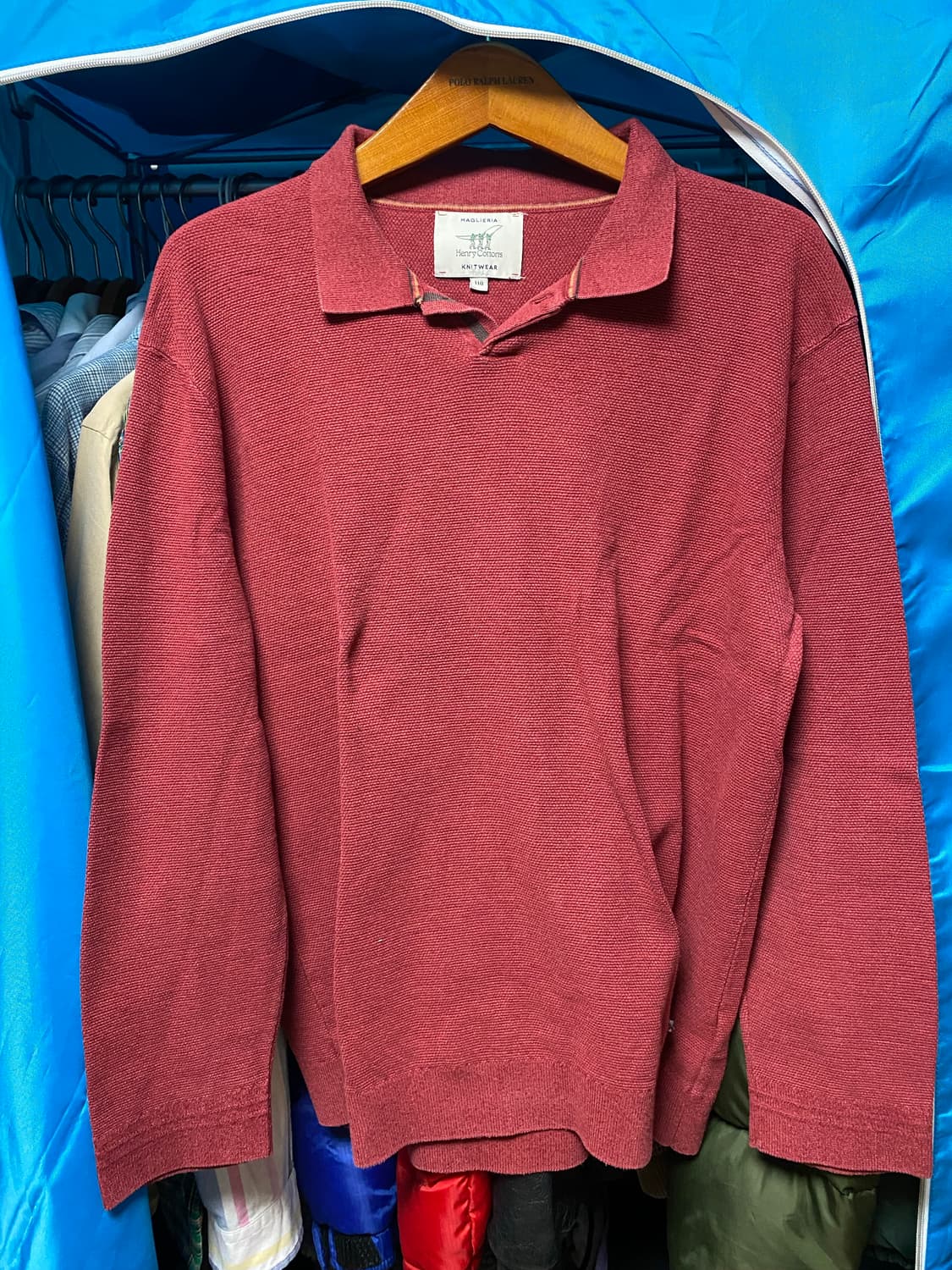 헨리코튼 긴팔 카라티셔츠 110 상품이미지1