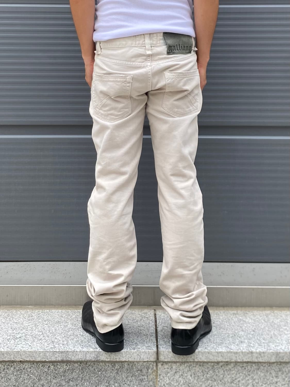 John Galliano 00s 서퍼맨 데님 팬츠 상품이미지2