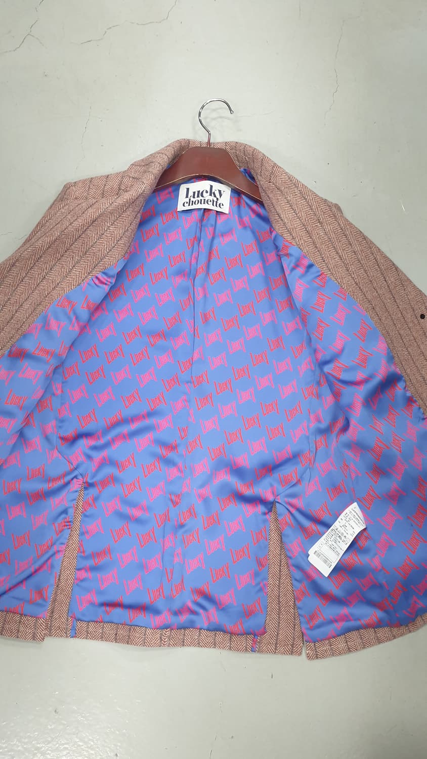 럭키슈에뜨 헤링본 여성 자켓 상품이미지3