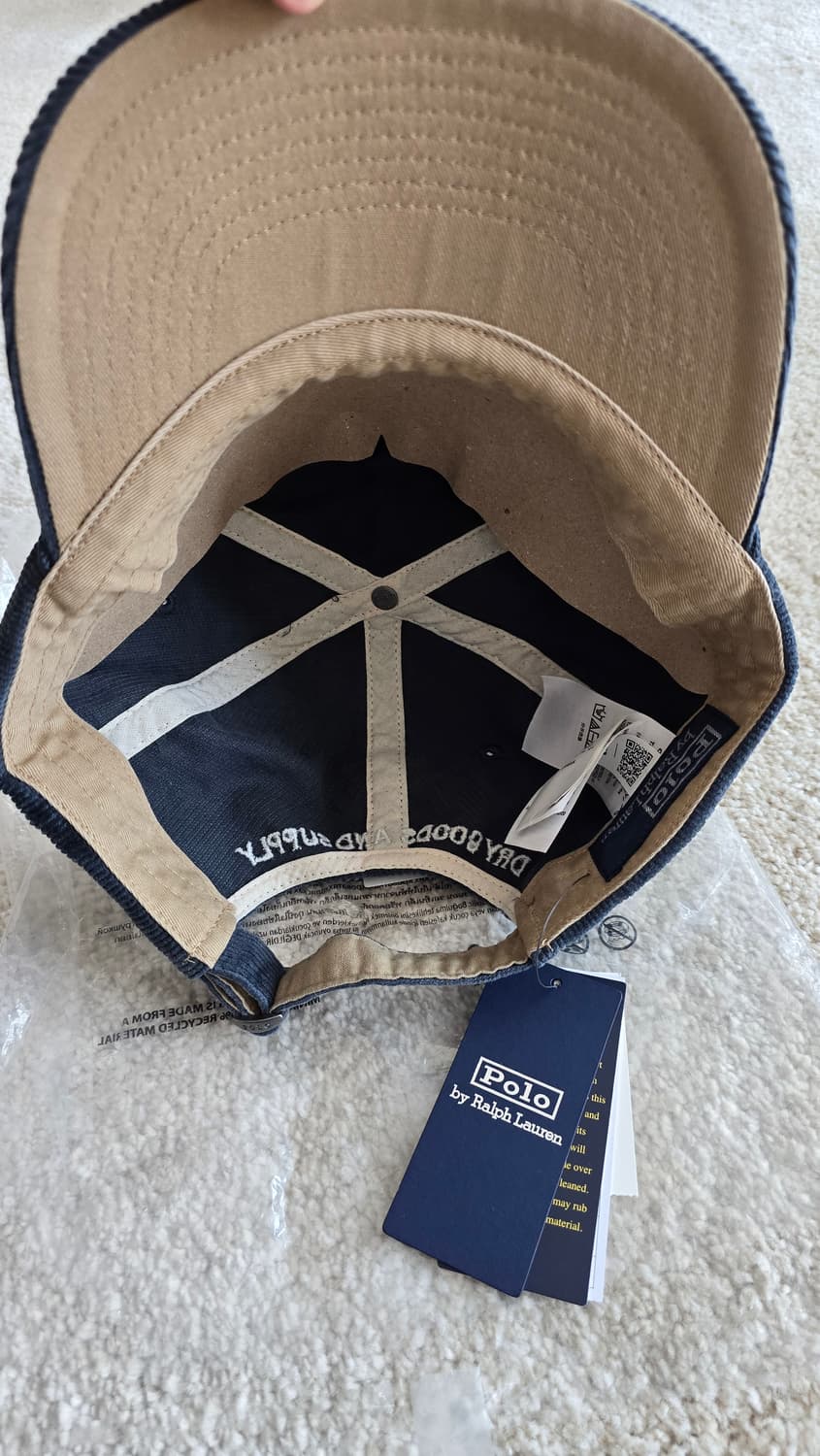(새제품) 폴로 랄프로렌 랄프 코듀로이 볼캡 상품이미지4