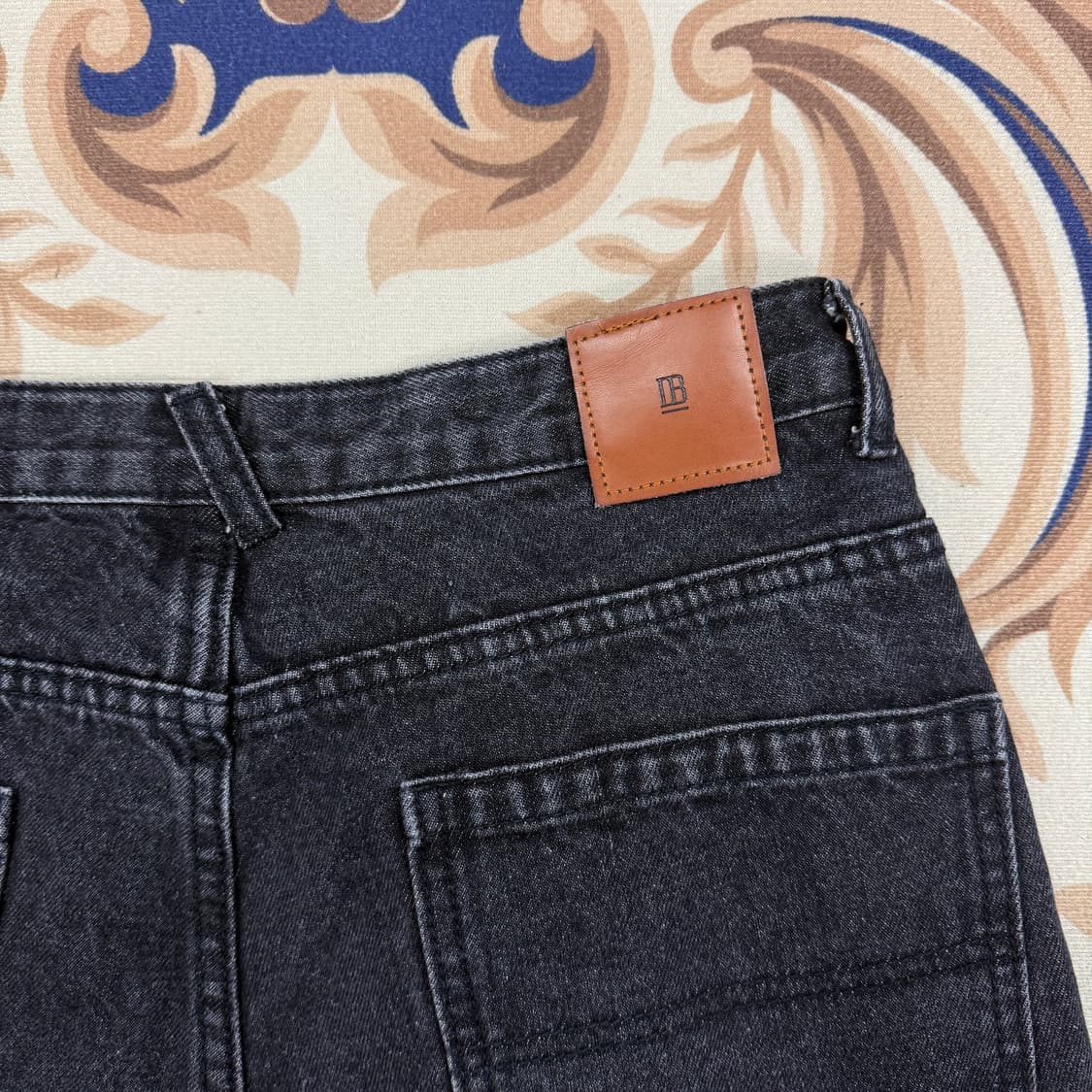 (1)디미트리 블랙 Dimitriblack 흑청 카고데님팬츠 상품이미지7