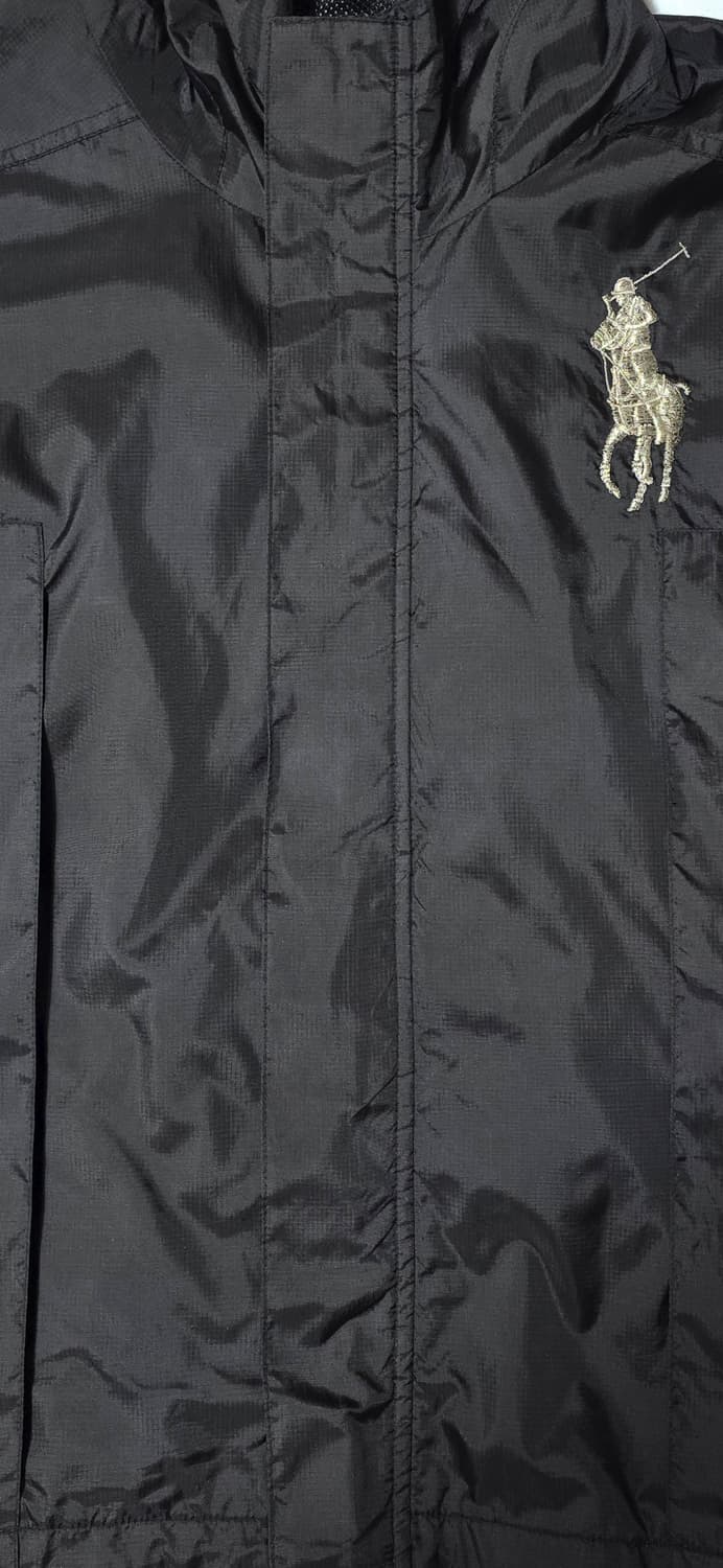폴로 랄프로렌 블랙 빅로고 바람막이 S 상품이미지4