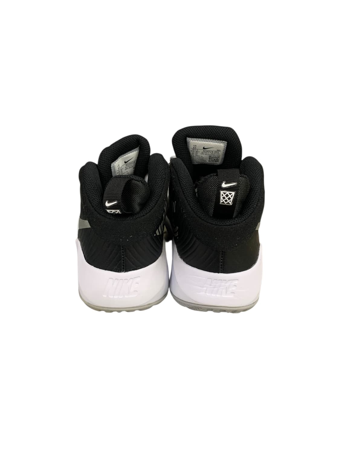 나이키 팀 허슬 D9 농구화 블랙화이트 240 상품이미지2