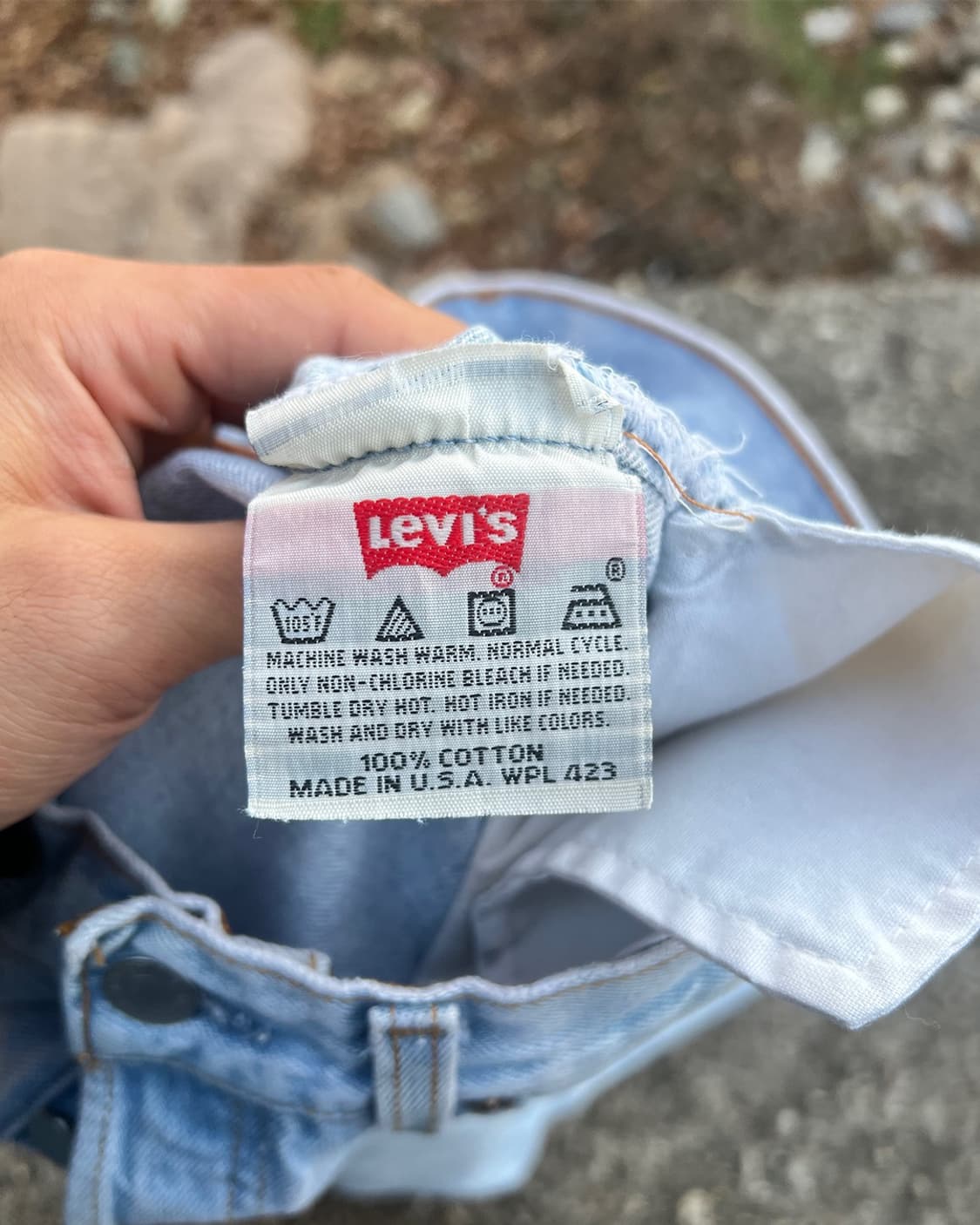 96’s Painted Levis 501xx 상품이미지6