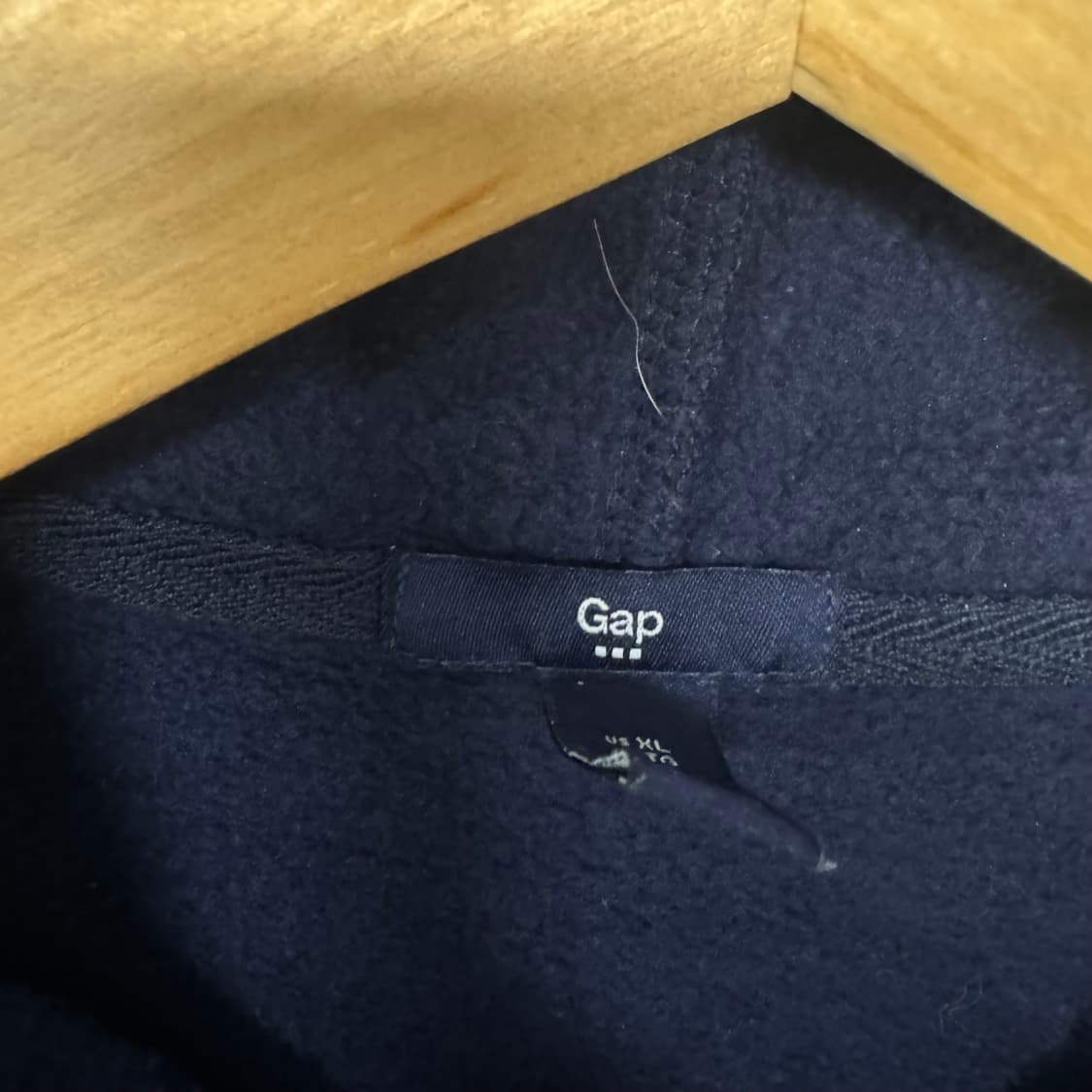 갭 로고 후드집업 상품이미지3