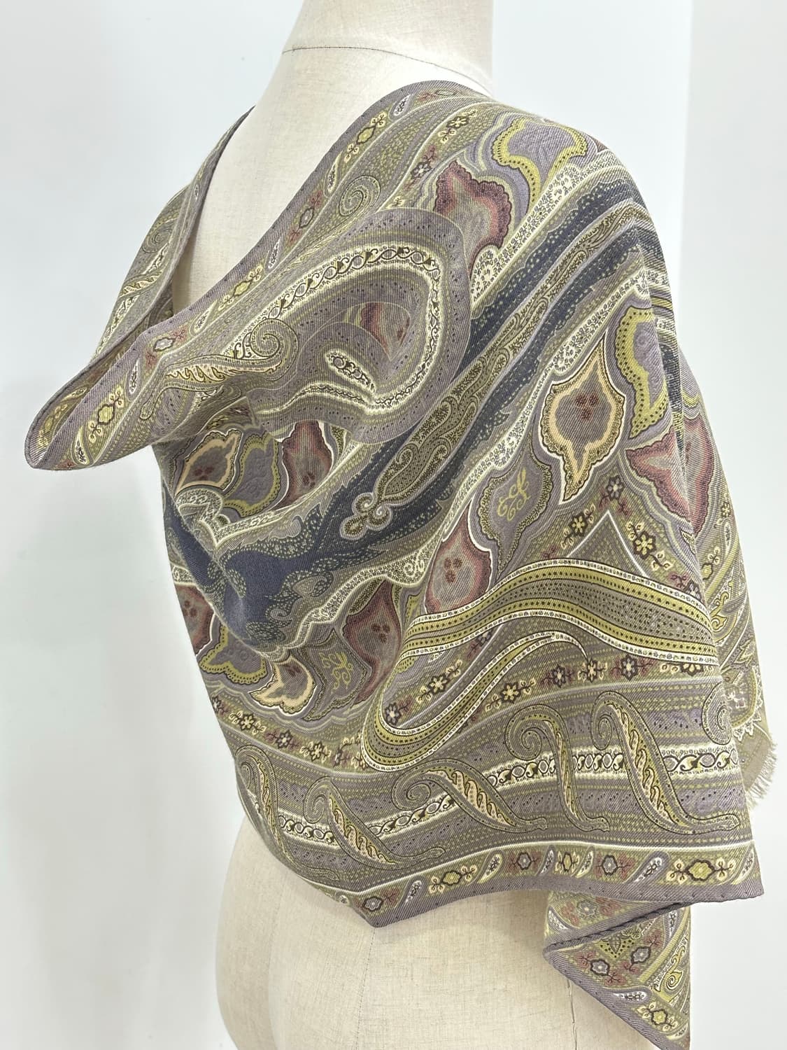 에트로 울 실크 머플러 상품이미지5