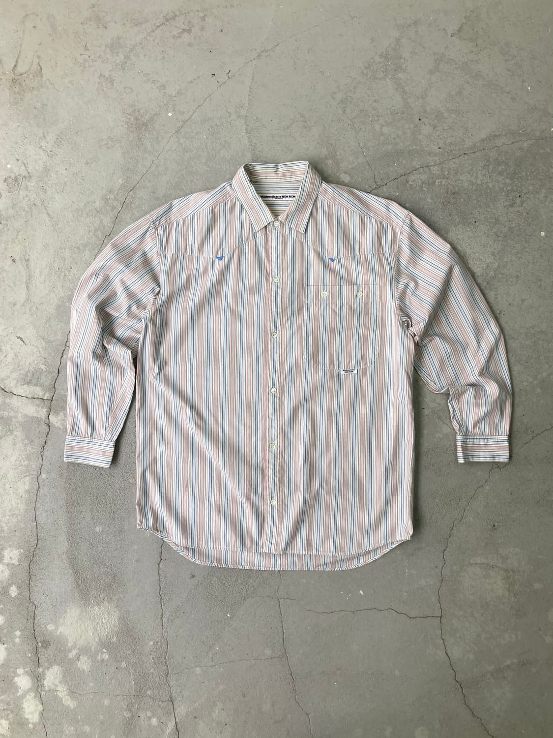 pastel striped shirt 상품이미지1