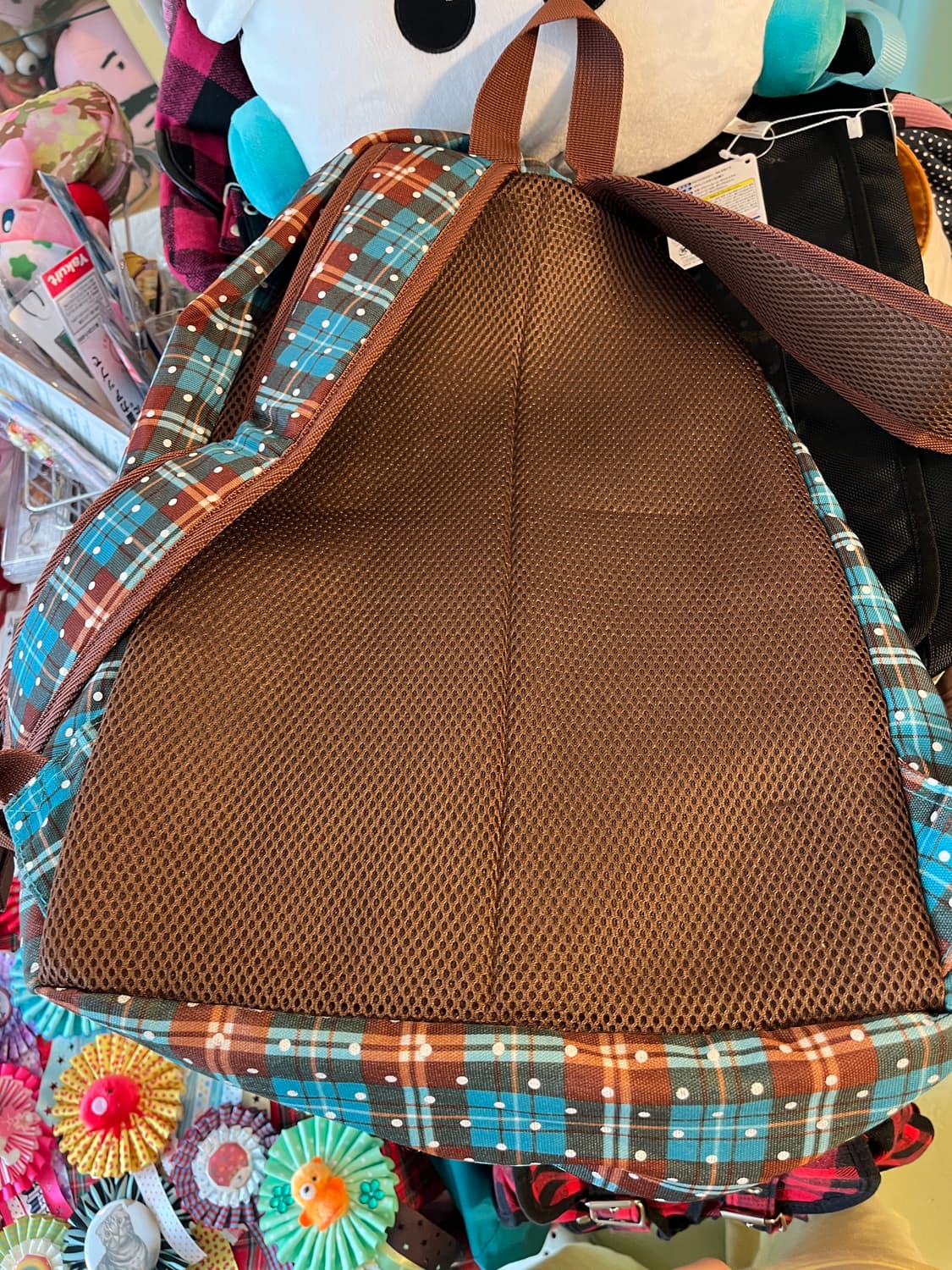 컨버스 체크 땡땡이 백팩 🌀 상품이미지5