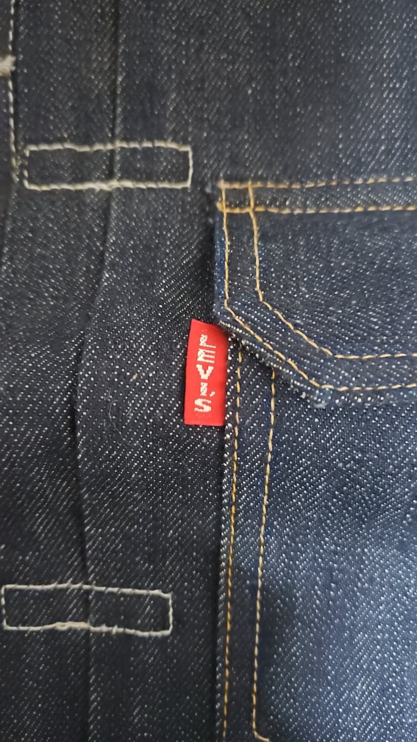 리바이스 LVC 1936 타입1 자켓 콘밀 리지드 S 상품이미지8