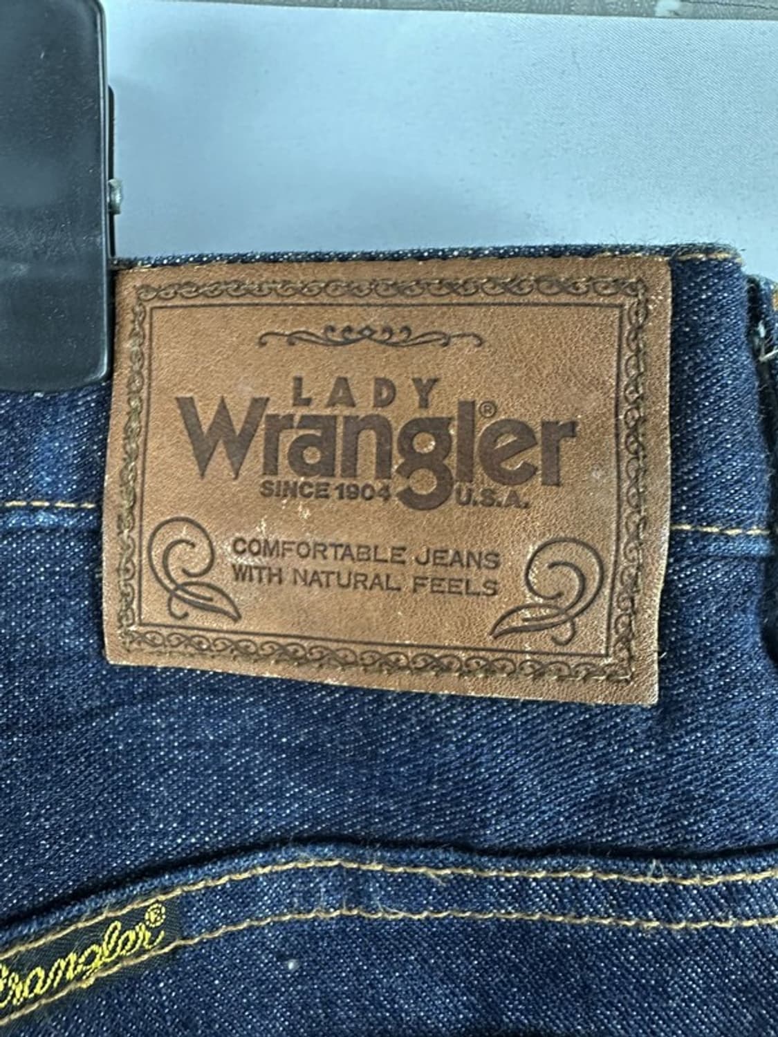 [33인치] WRANGLER 랭글러 와이드데님팬츠 청바지 상품이미지3