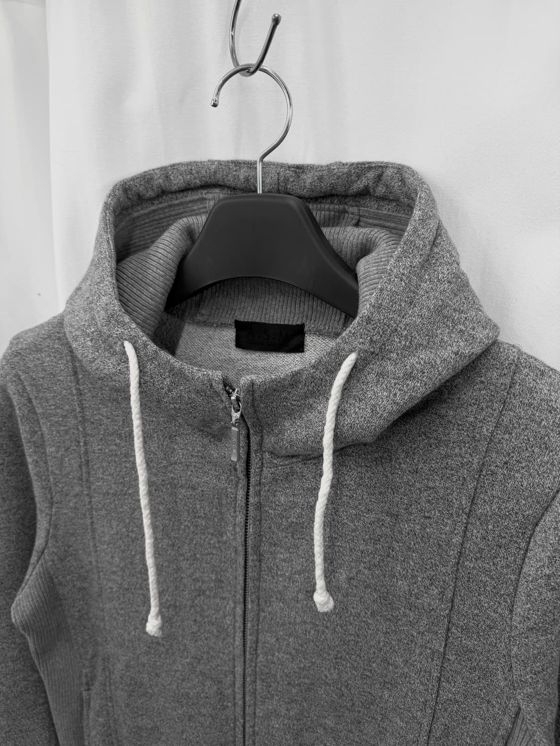 asm 니트 패널 투웨이 후드집업 상품이미지2