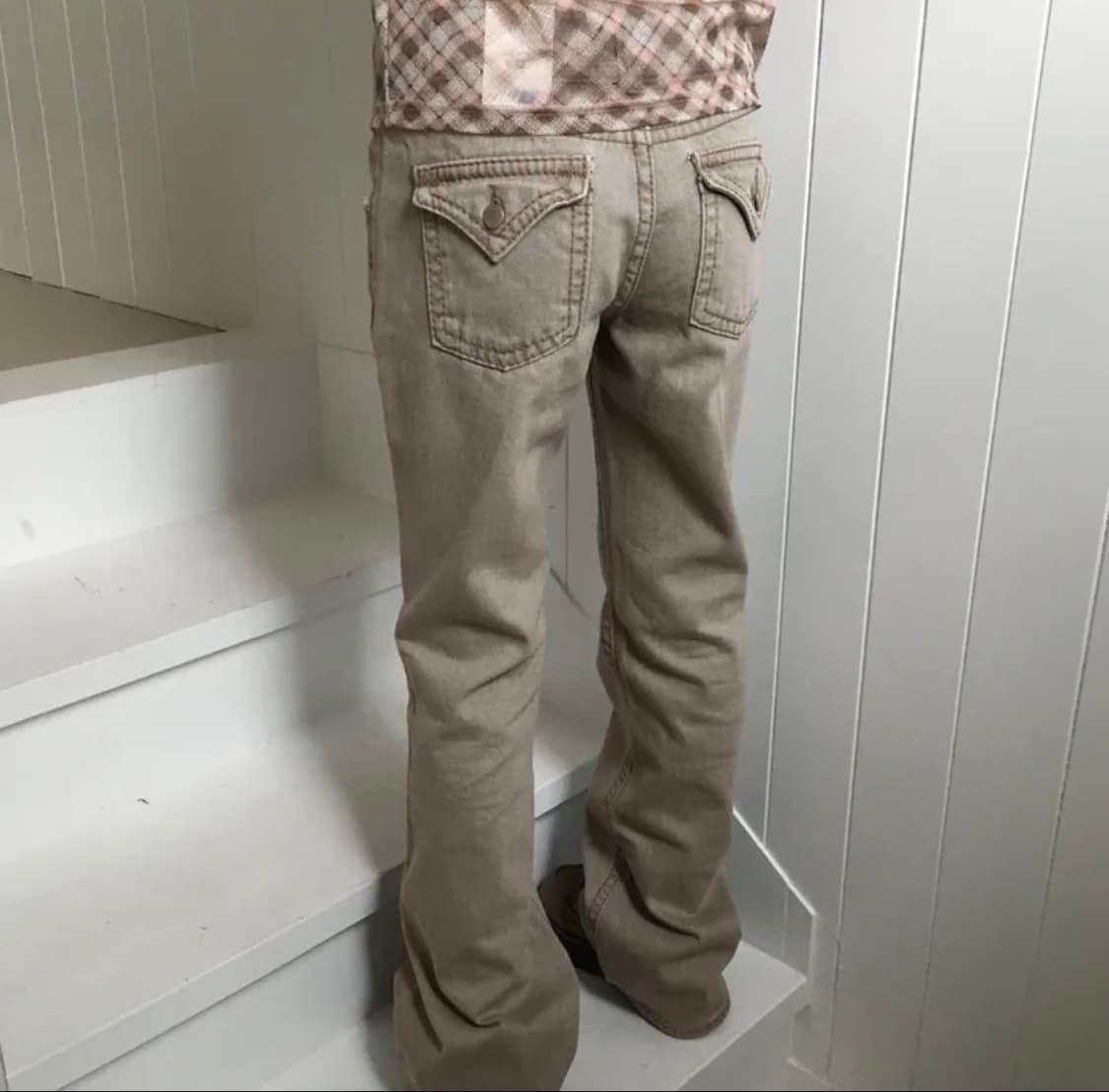 로우 부츠컷 팬츠 상품이미지3