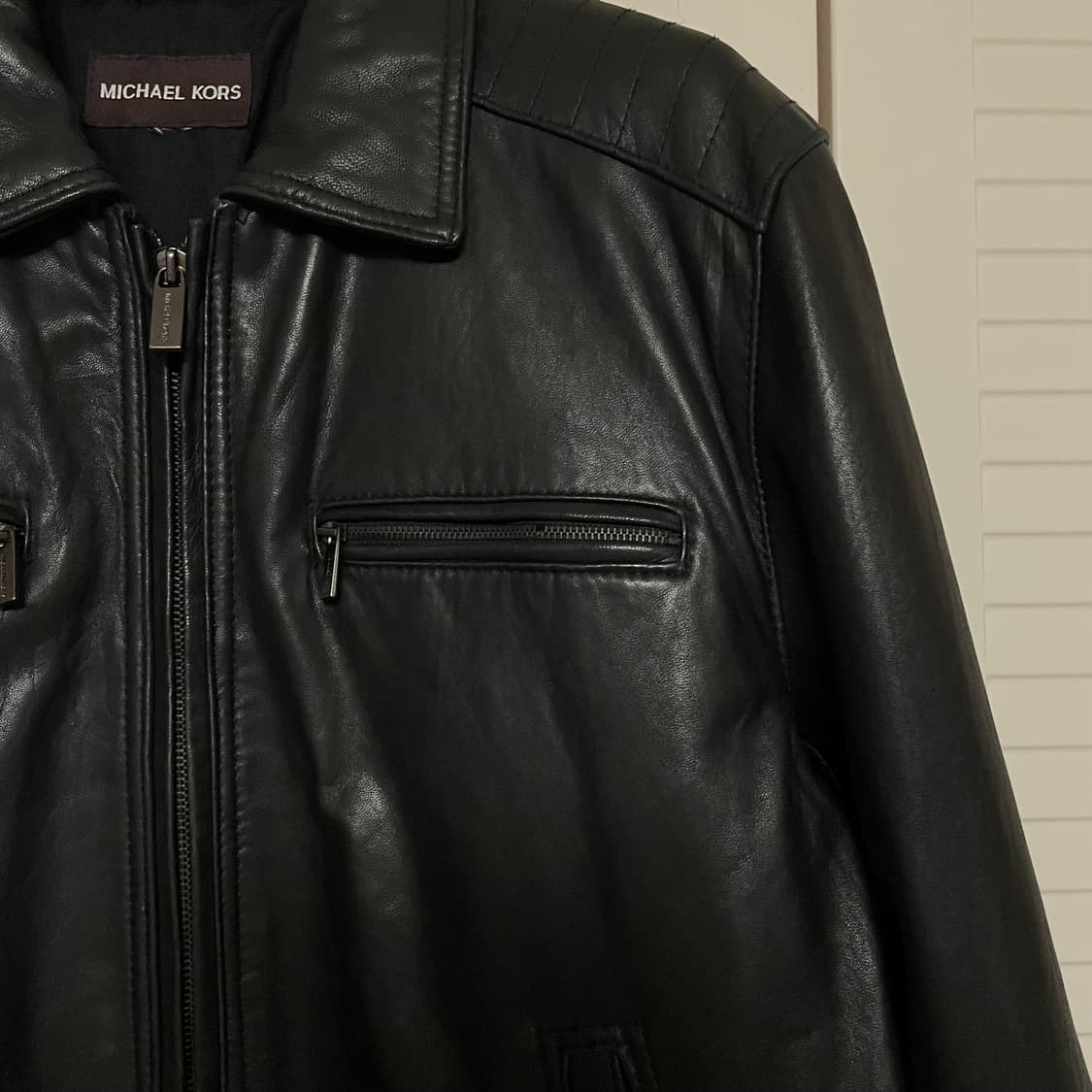 마이클코어스 모토 램스킨 레더 자켓 상품이미지4
